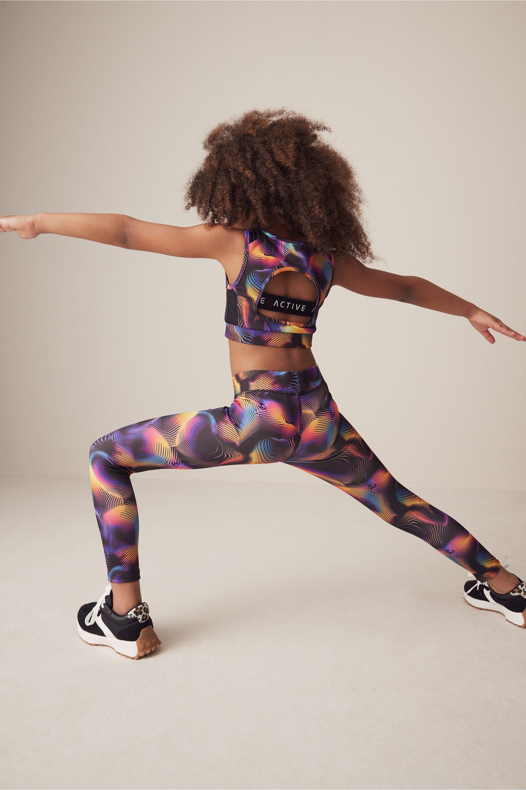 Multi Wave Sports Leggings (3-16yrs)