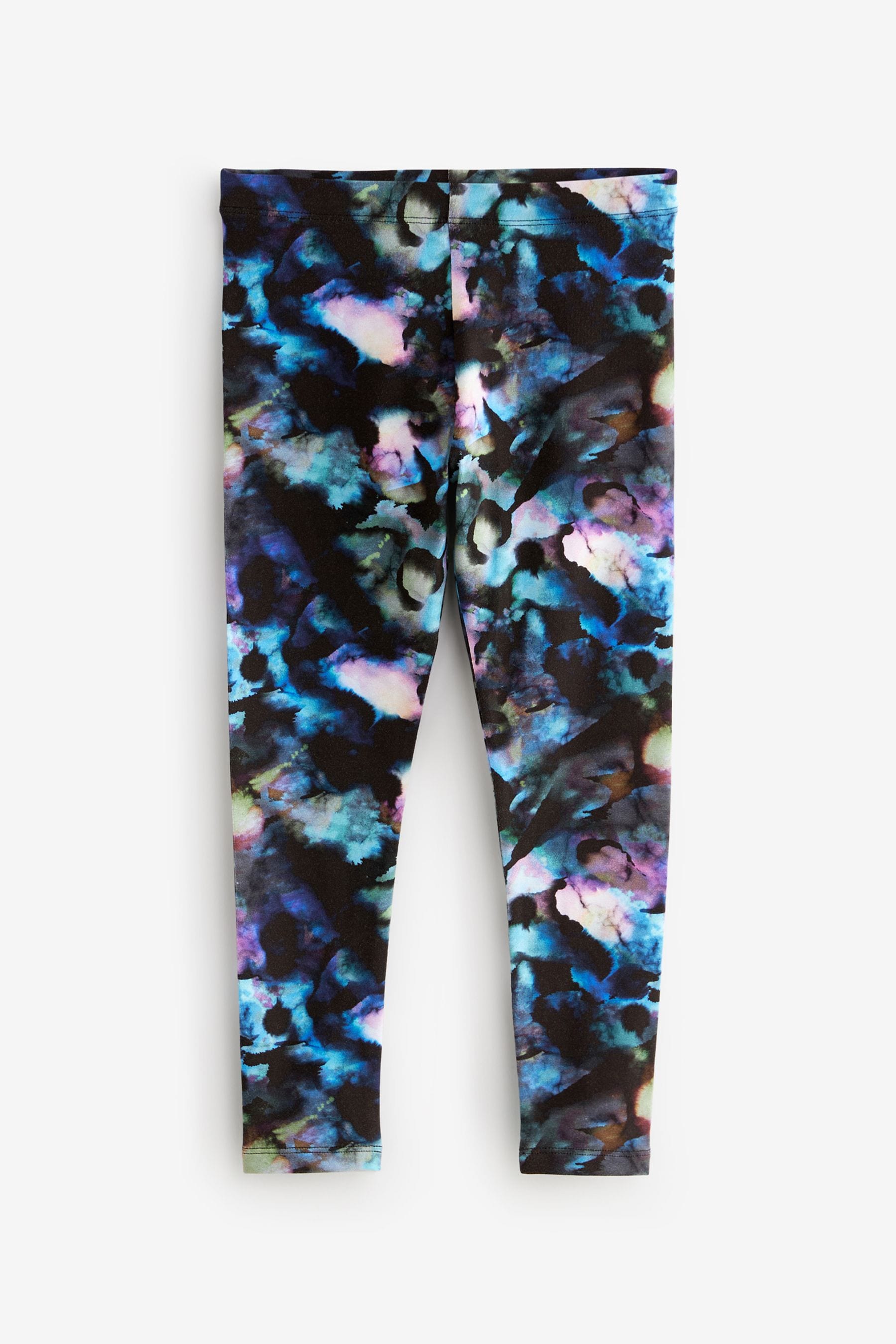 Blue Multi Printed Leggings (3-16yrs)