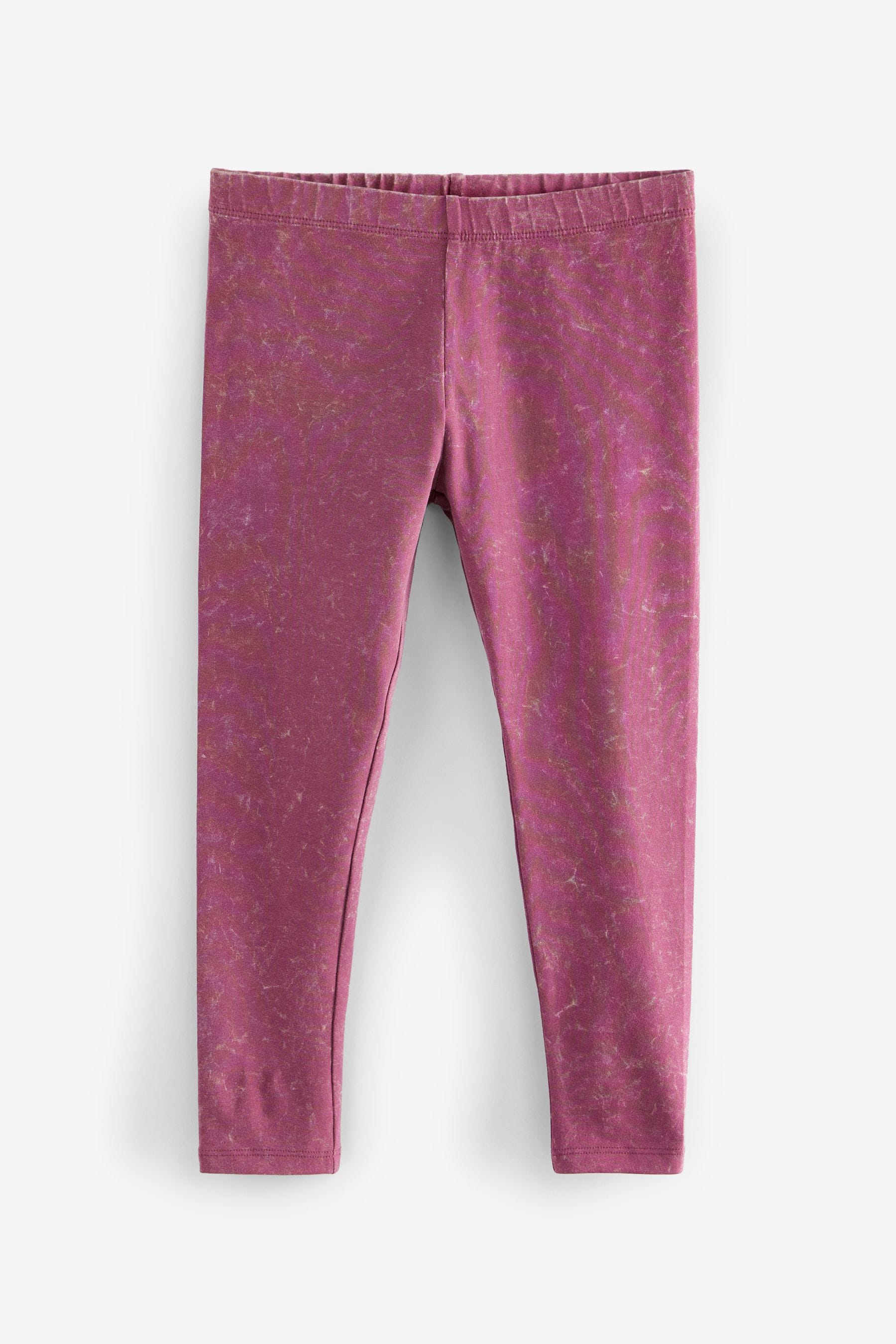 Berry Pink Denim Leggings (3-16yrs)