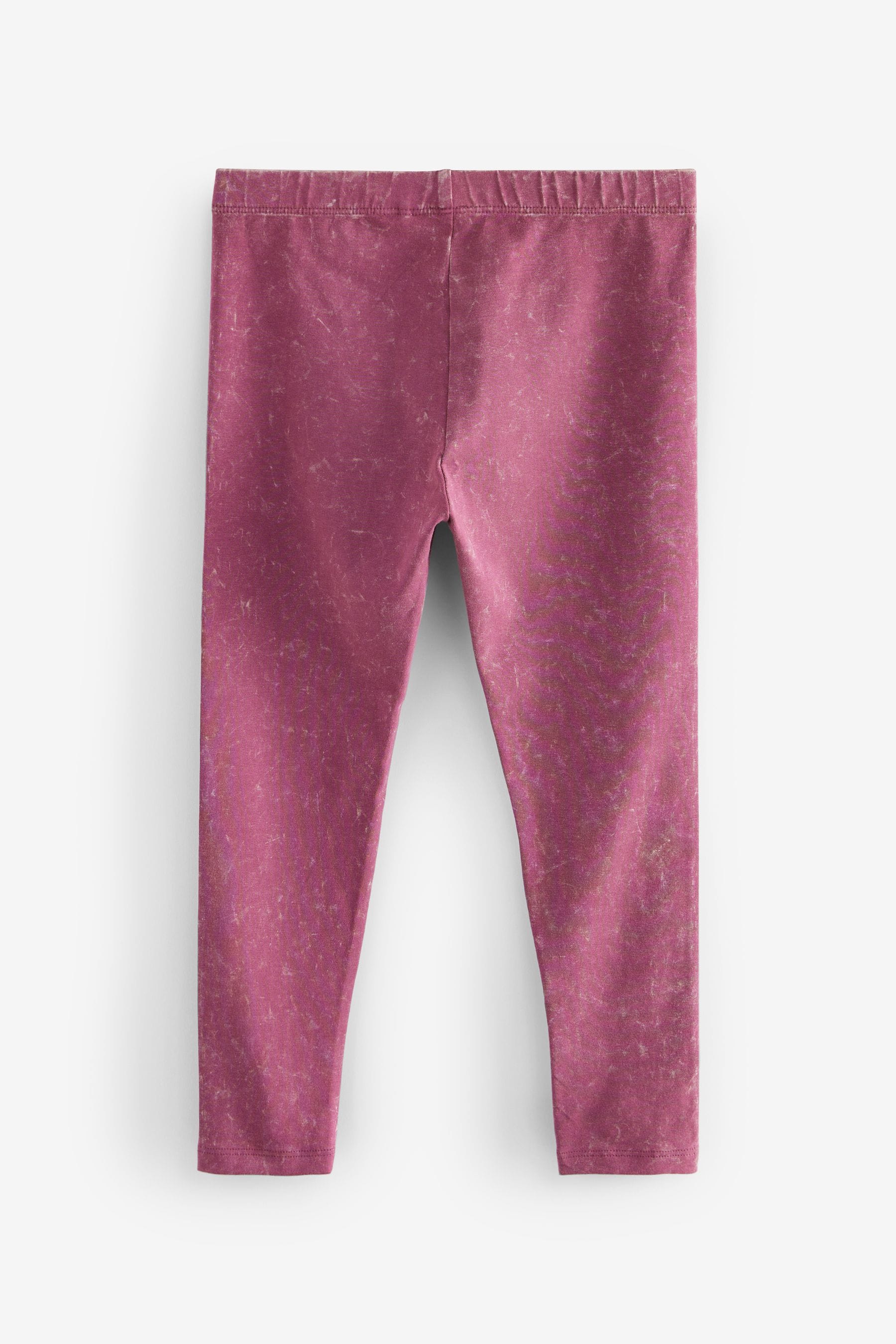 Berry Pink Denim Leggings (3-16yrs)