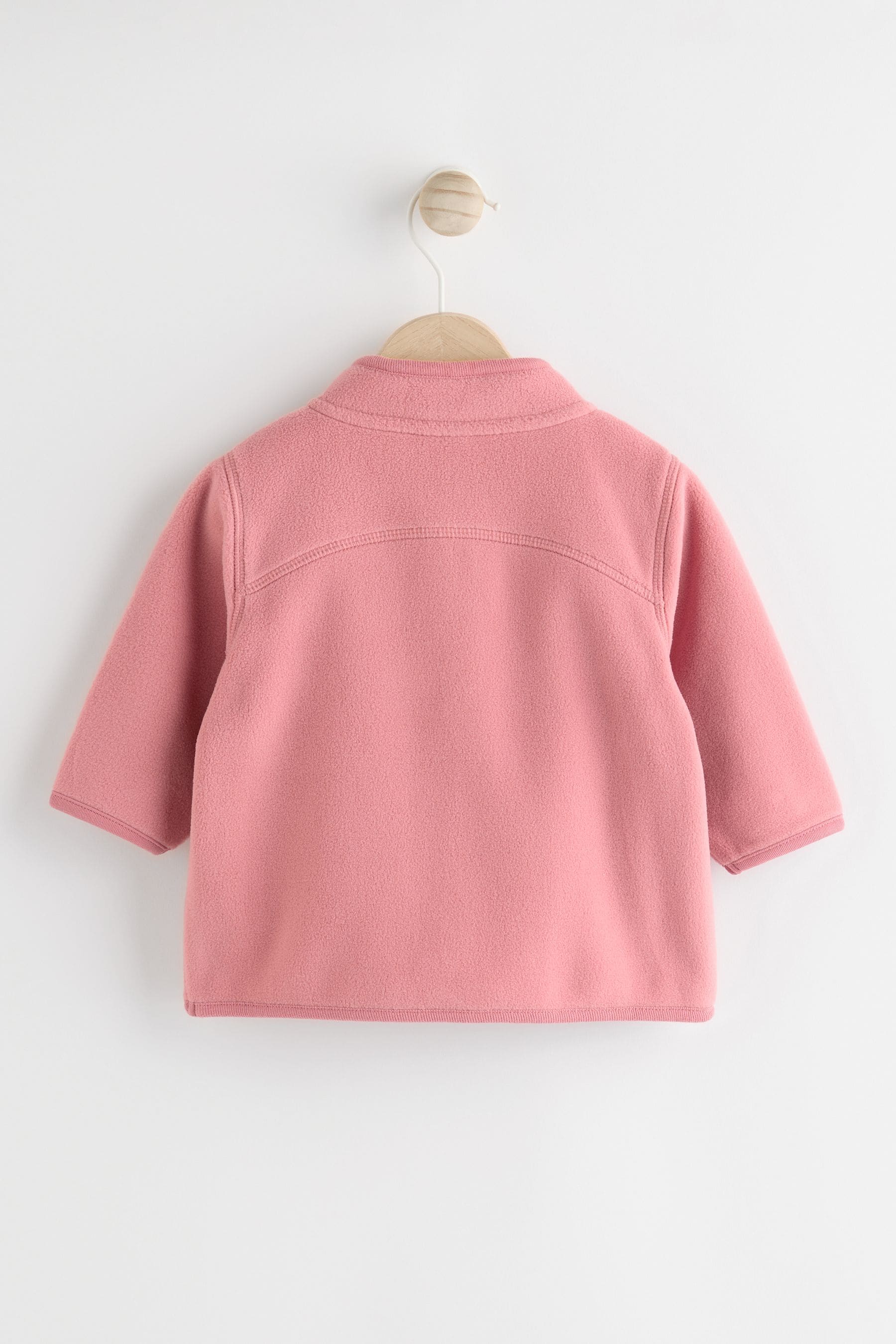 Pink Cosy Micro Fleece Baby Jacket (0mths-2yrs)