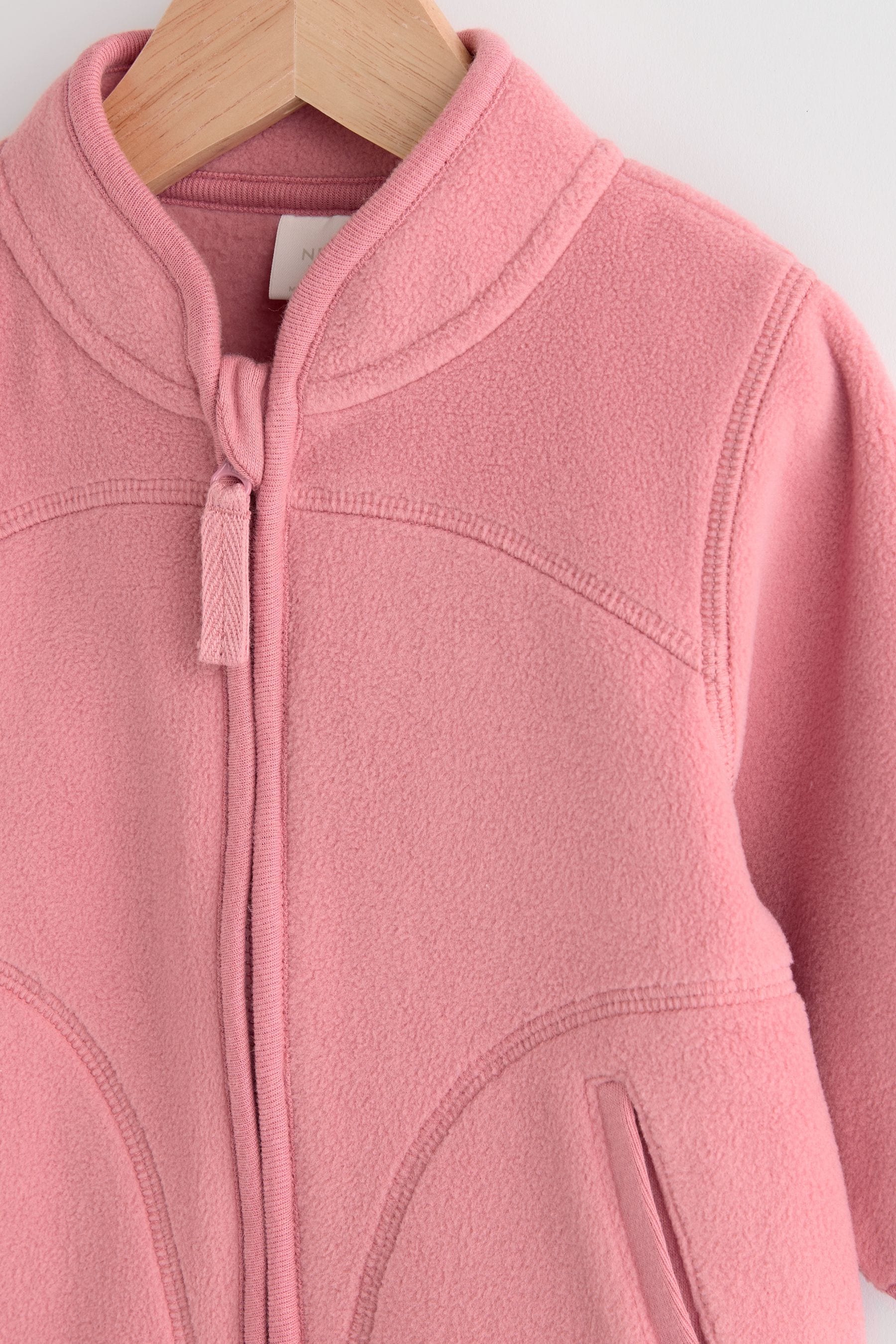 Pink Cosy Micro Fleece Baby Jacket (0mths-2yrs)