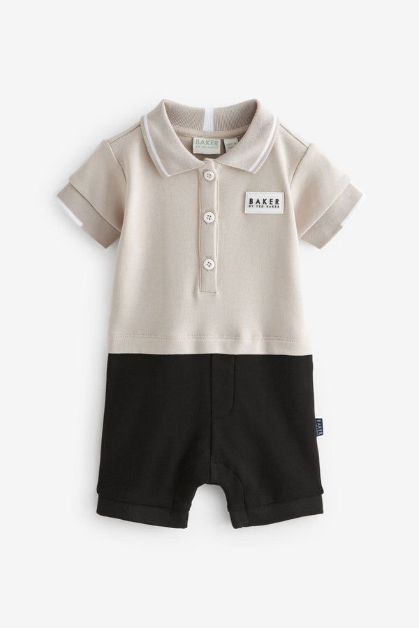 Baker by Ted Baker 100% Cotton Polo Romper