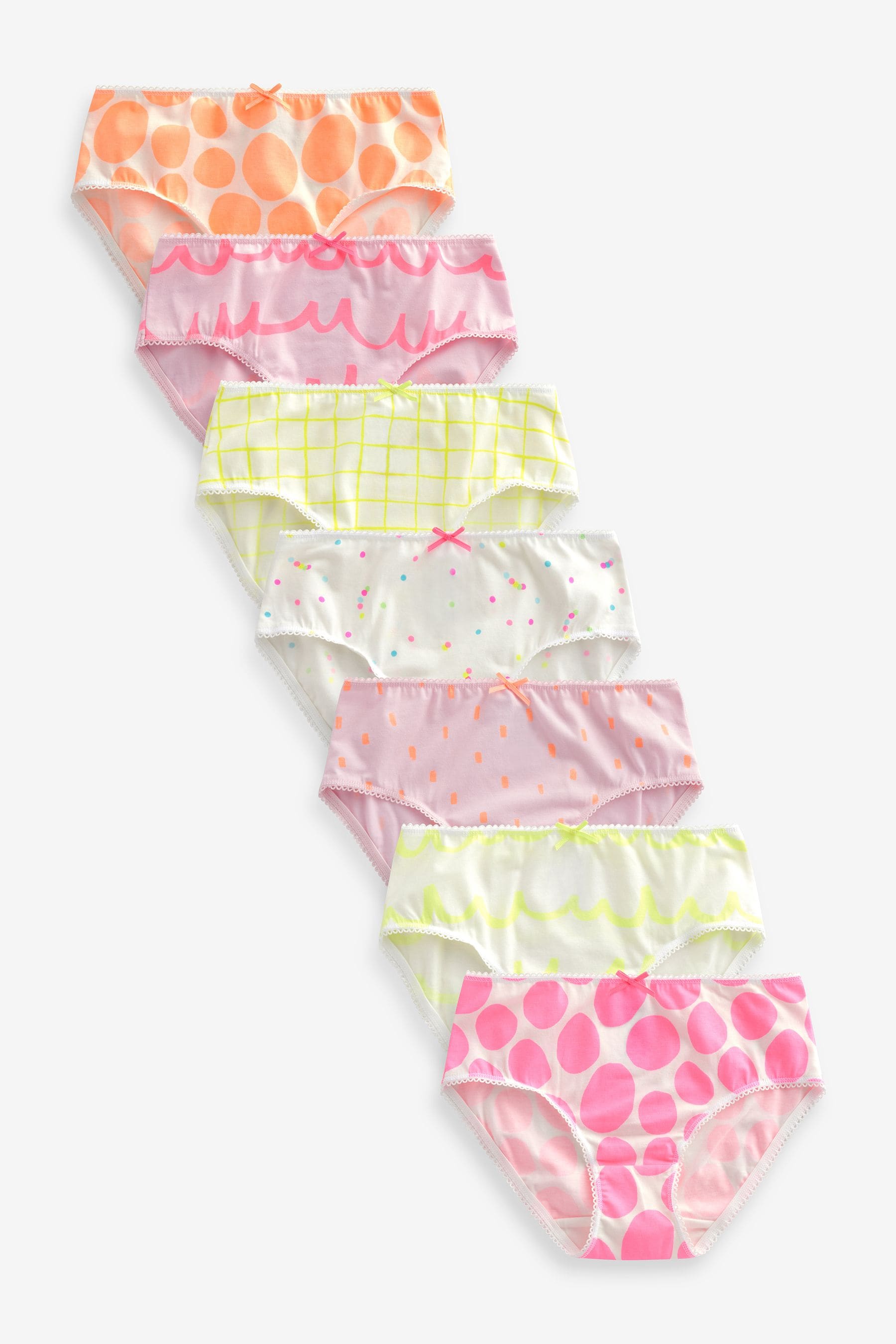 Multi Print Briefs 7 Pack (1.5-16yrs)