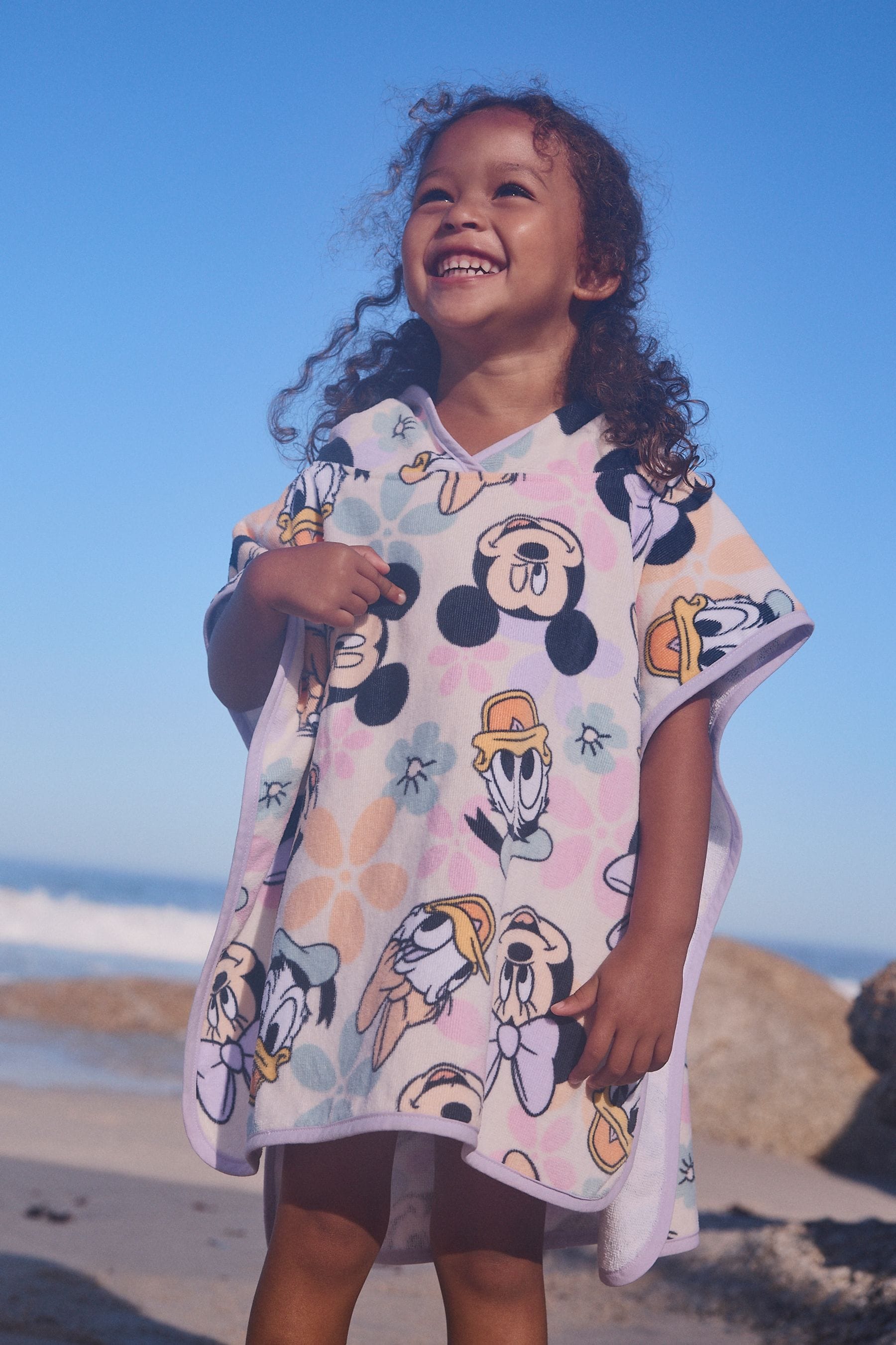 Minnie & Friends Towelling Poncho