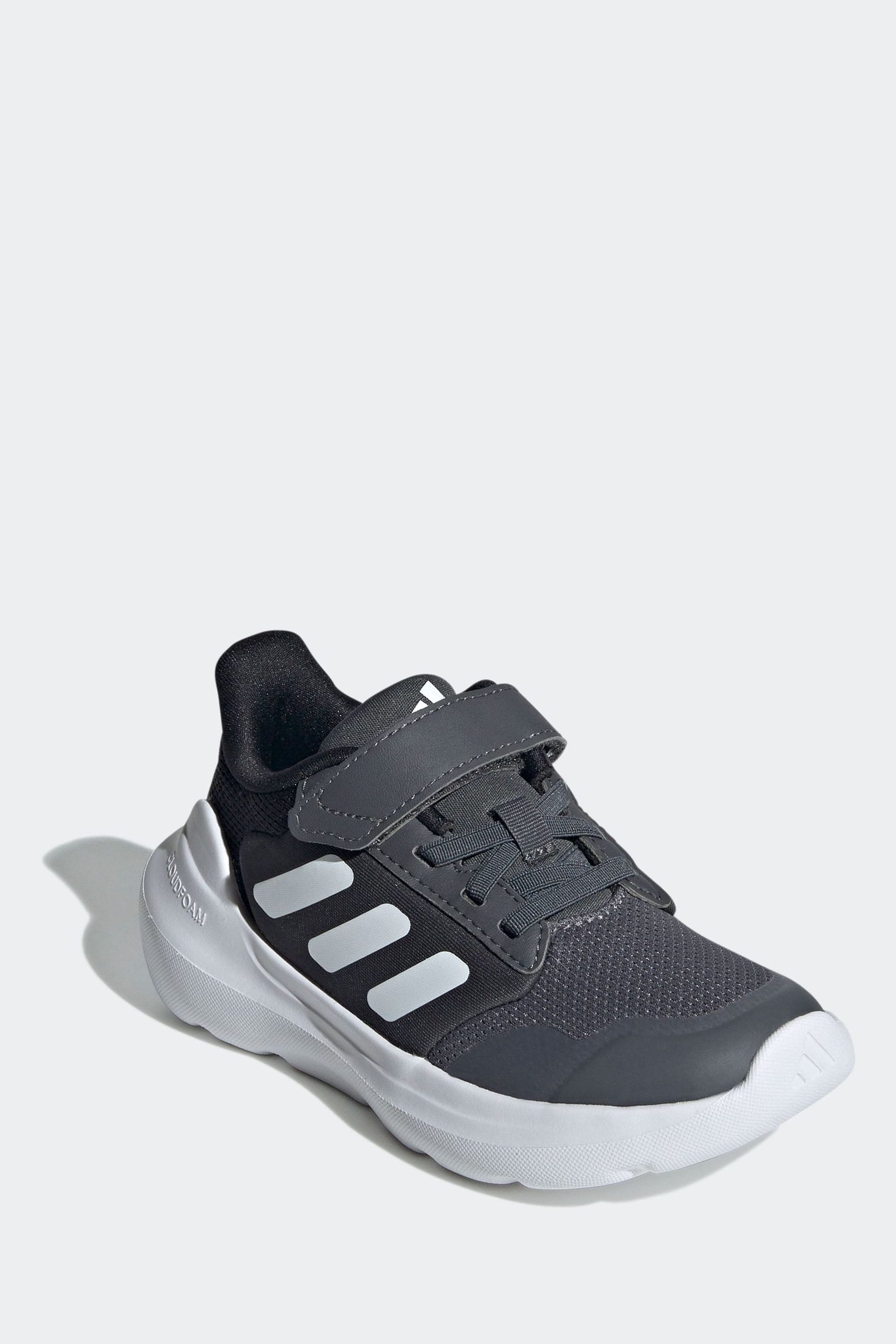 adidas Grey Kids Tensaur Run Trainers