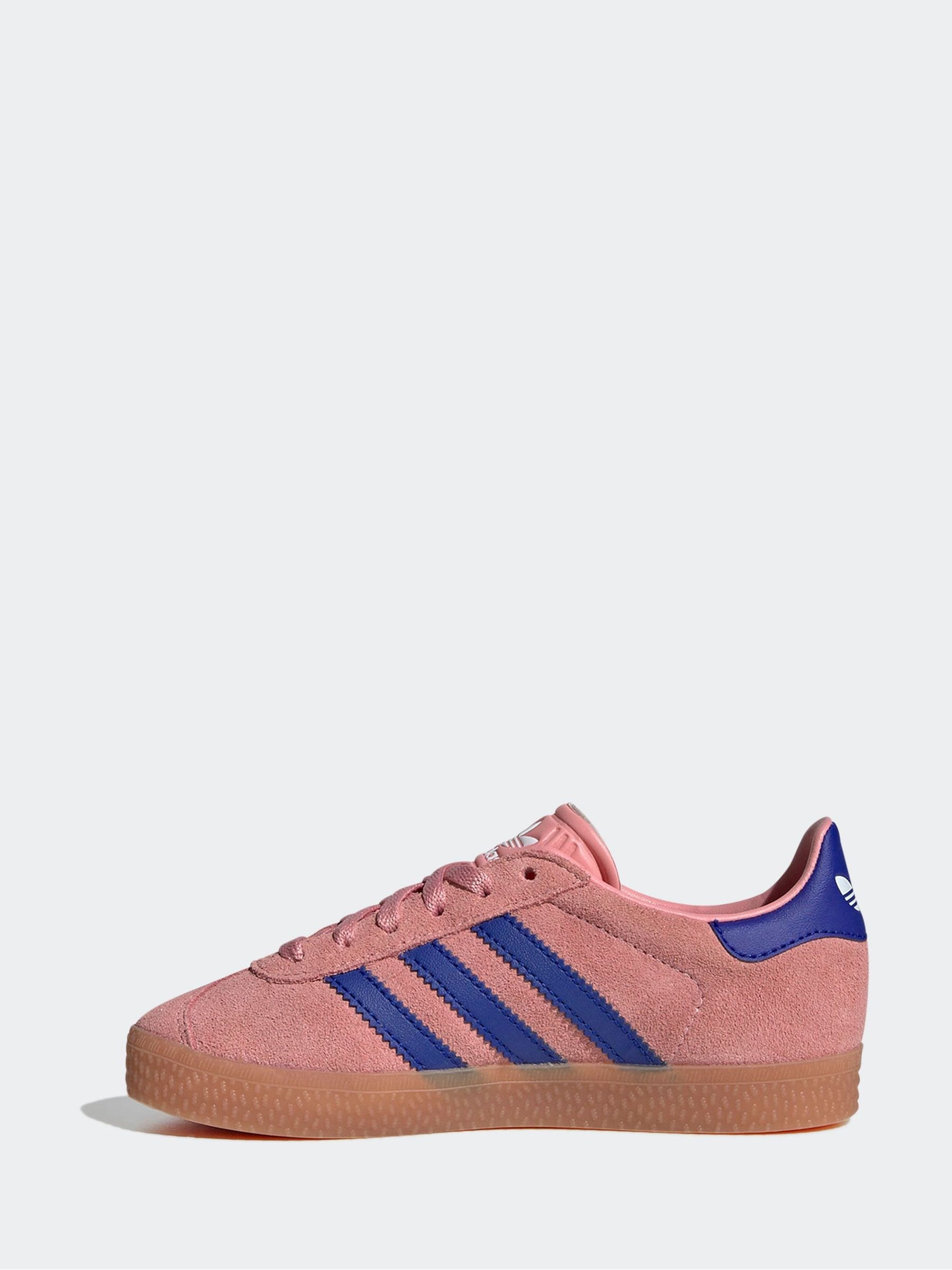 adidas Pink/Purple Gazelle Shoes