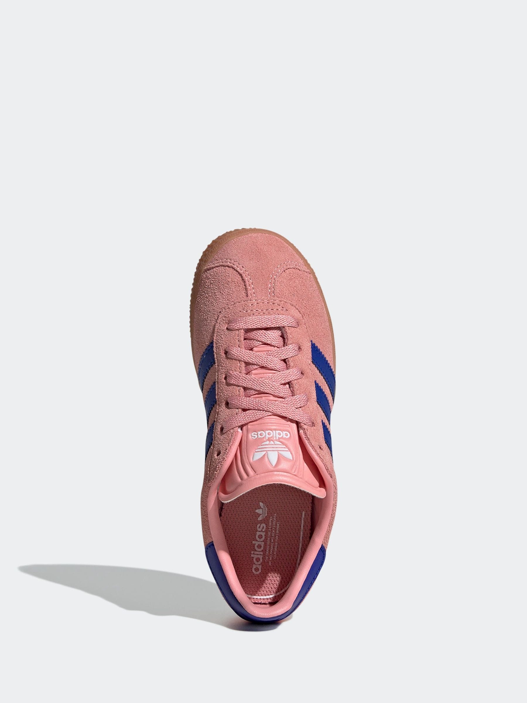 adidas Pink/Purple Gazelle Shoes