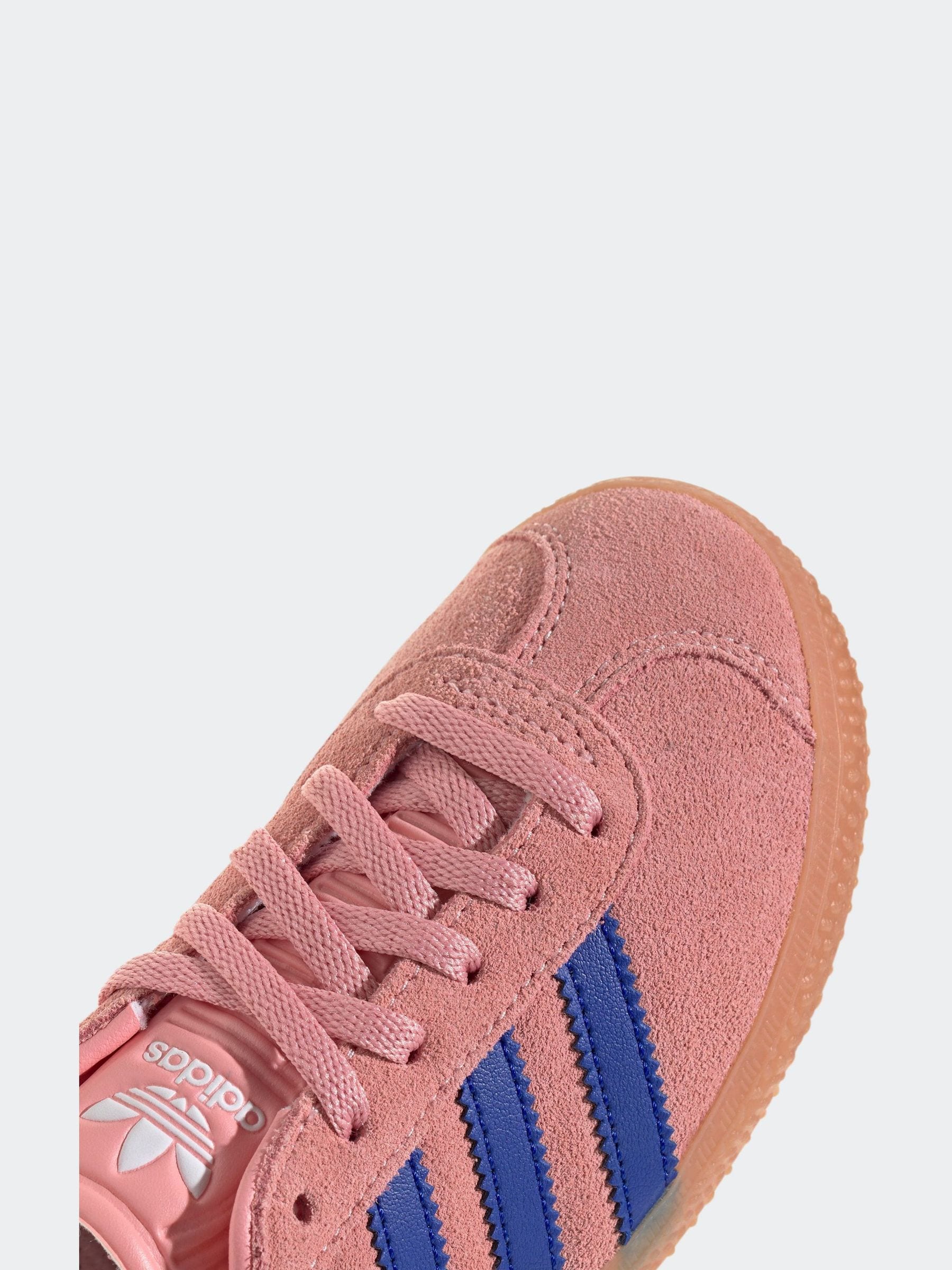 adidas Pink/Purple Gazelle Shoes