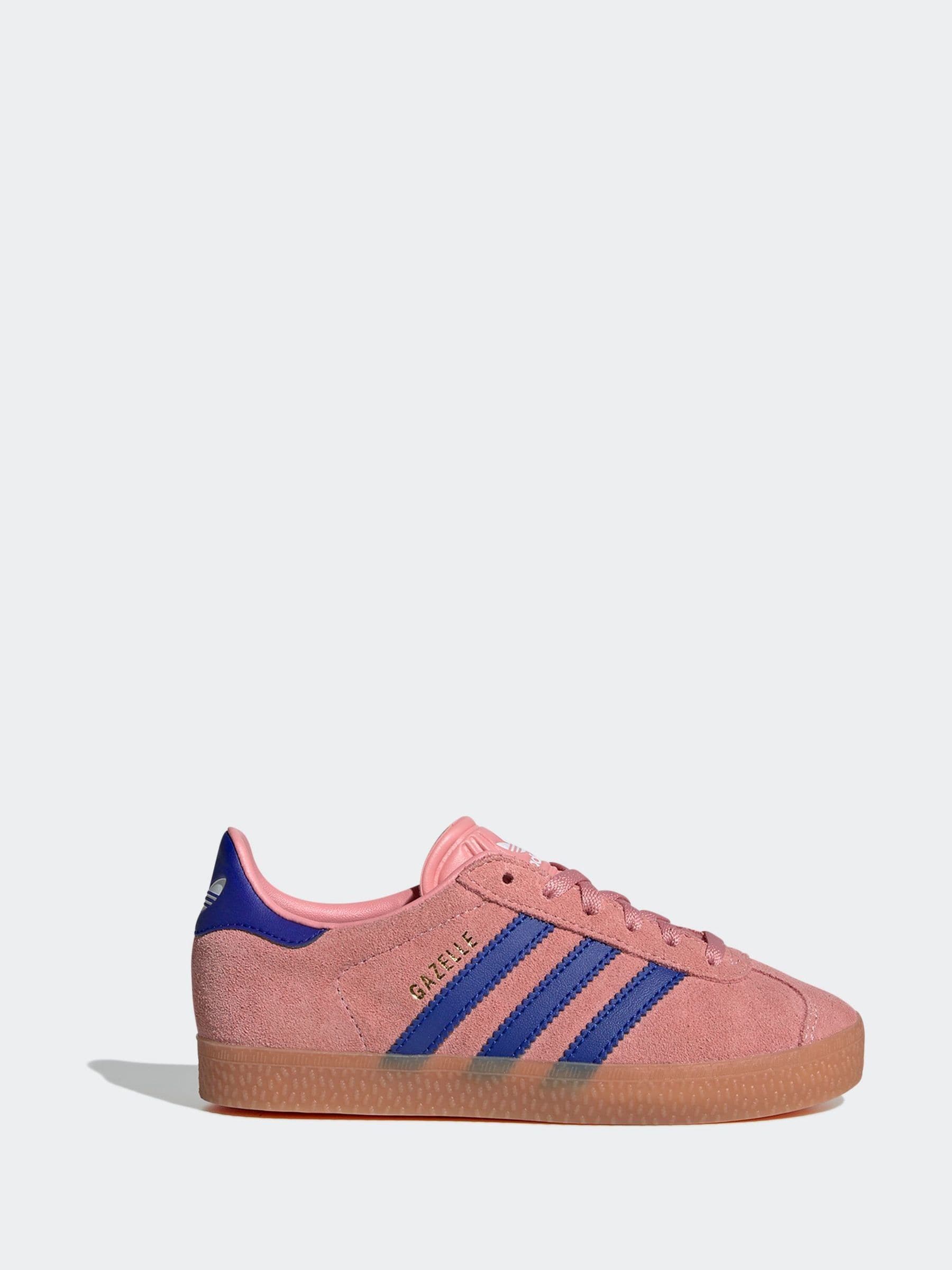 adidas Pink/Purple Gazelle Shoes