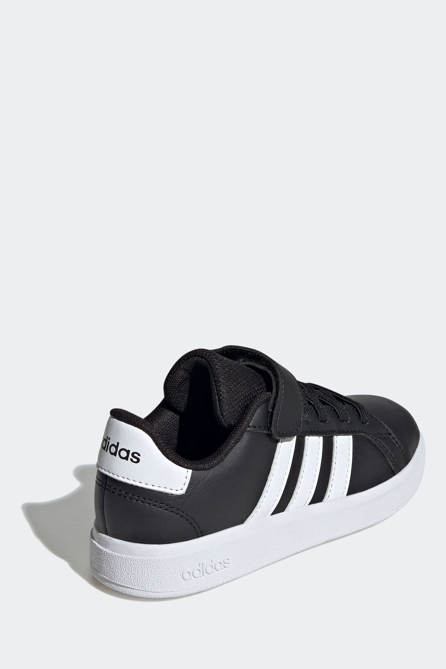 adidas Charcoal Black Grand Court 2.0 Trainers