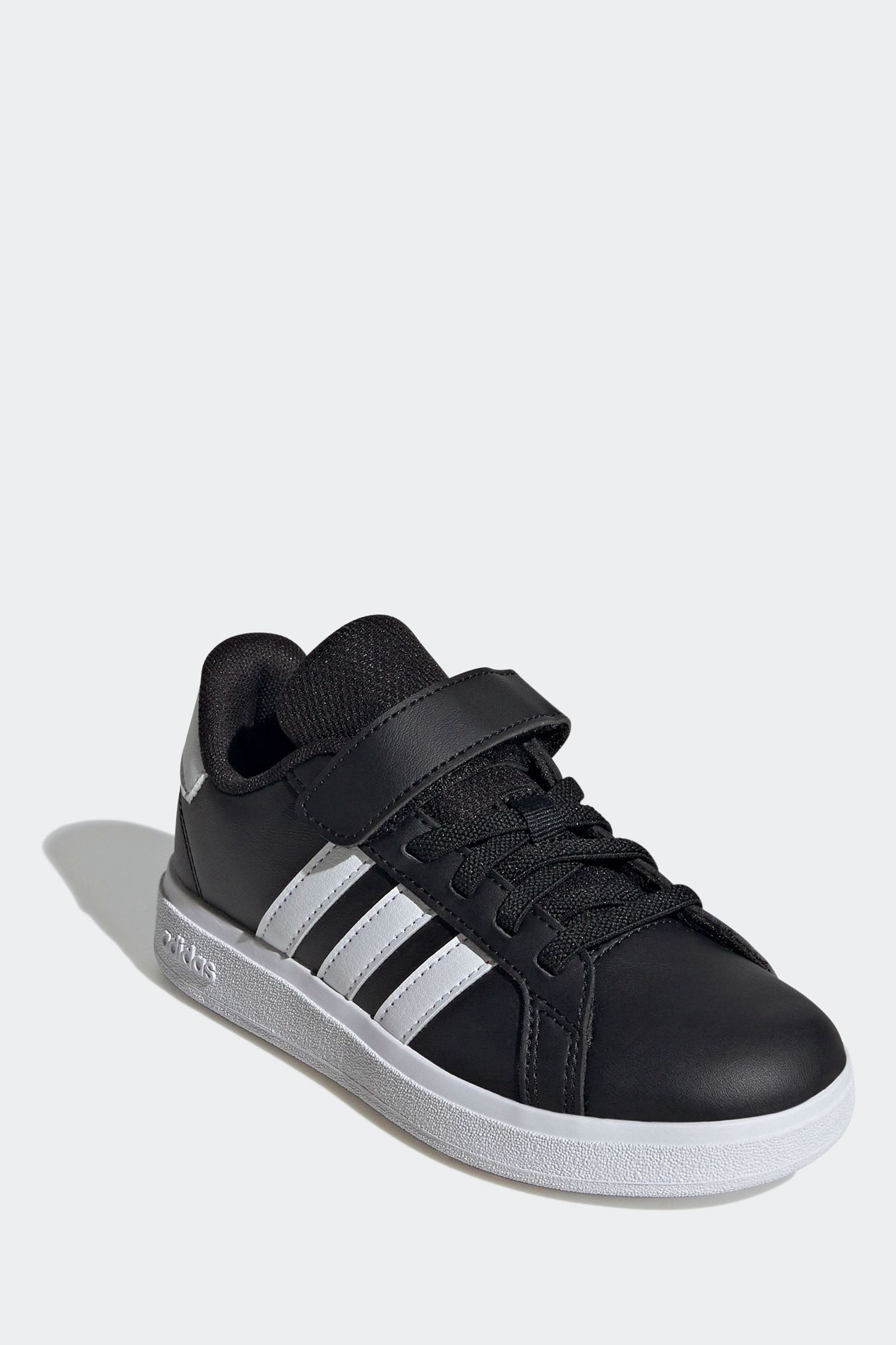 adidas Charcoal Black Grand Court 2.0 Trainers