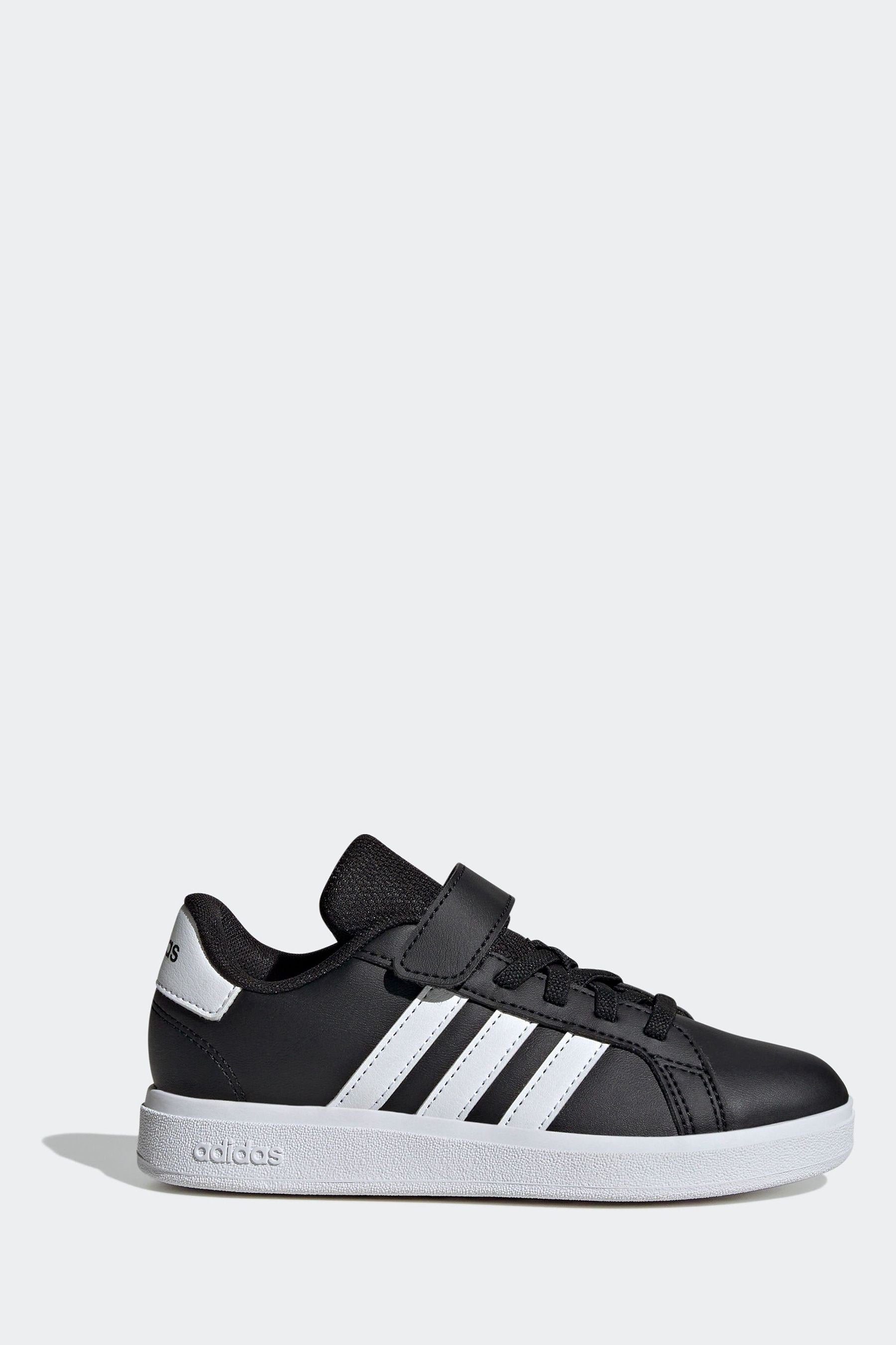 adidas Charcoal Black Grand Court 2.0 Trainers