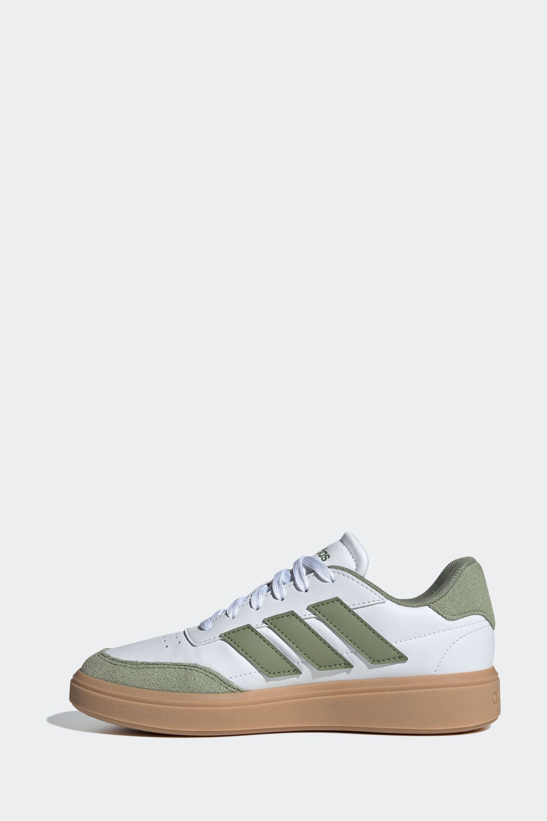 adidas Off White Courtblock Shoes