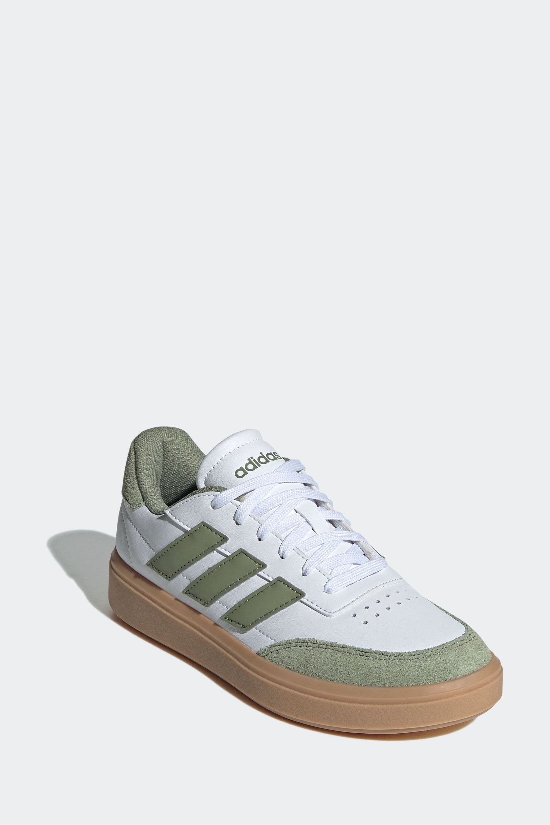 adidas Off White Courtblock Shoes