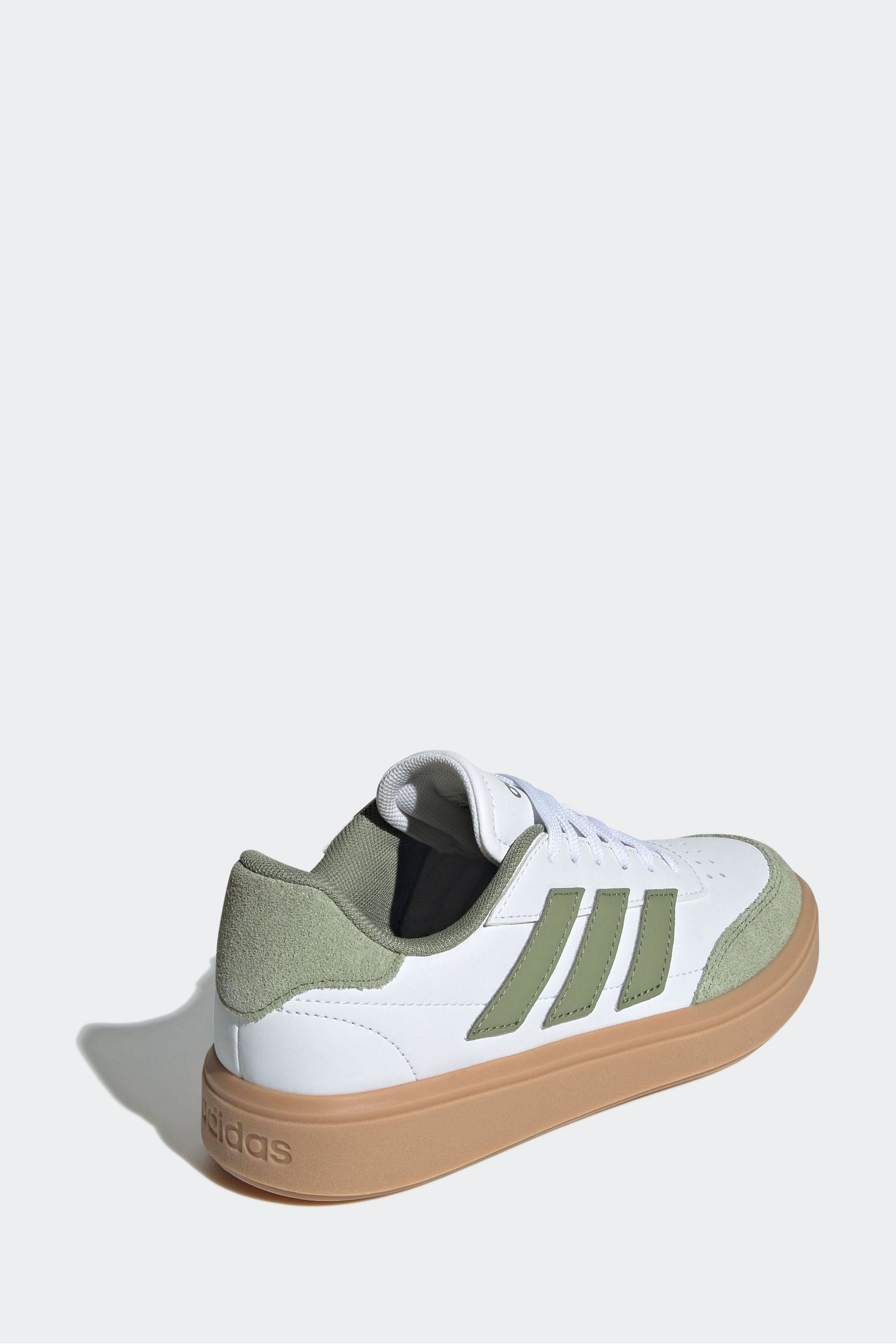 adidas Off White Courtblock Shoes