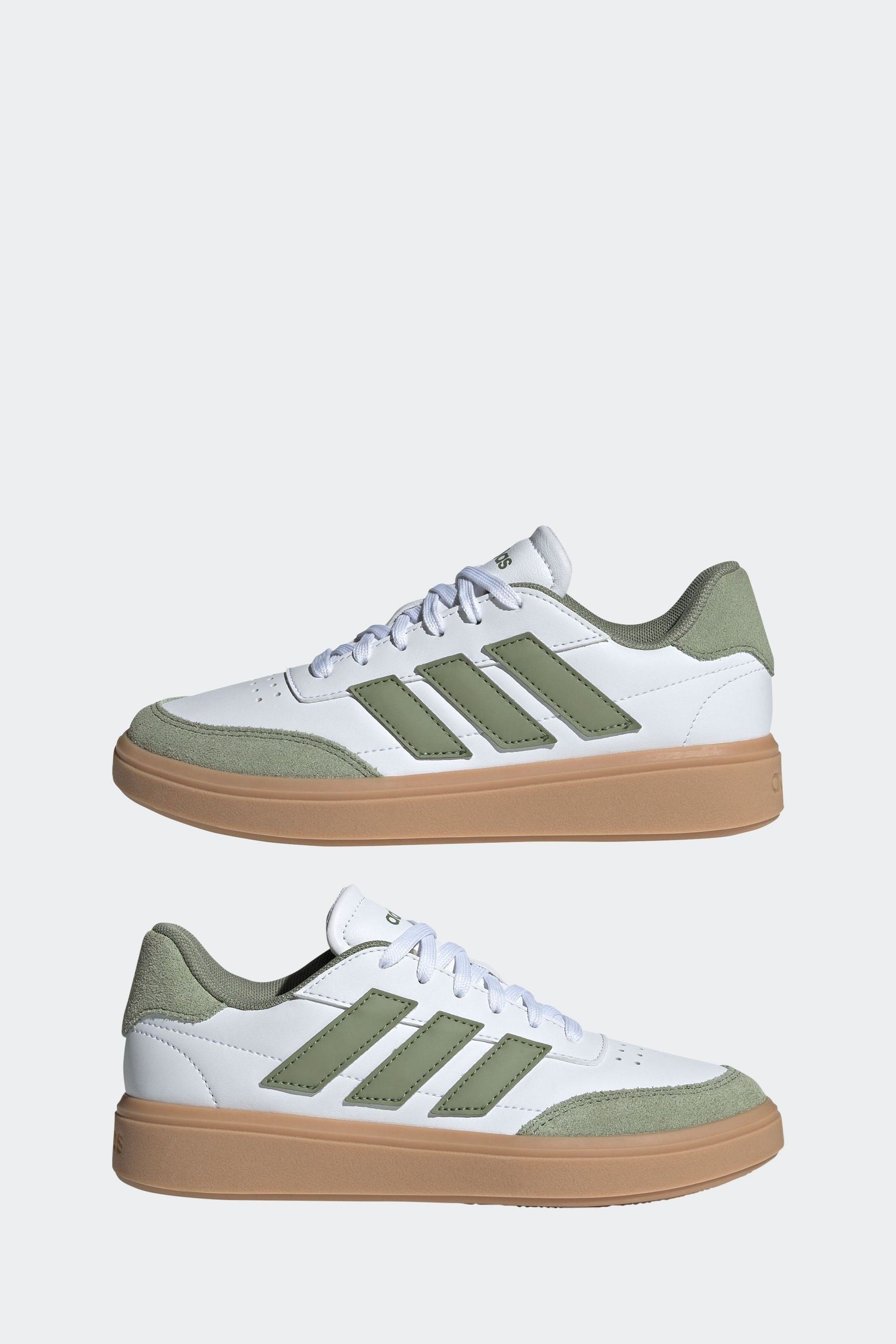 adidas Off White Courtblock Shoes