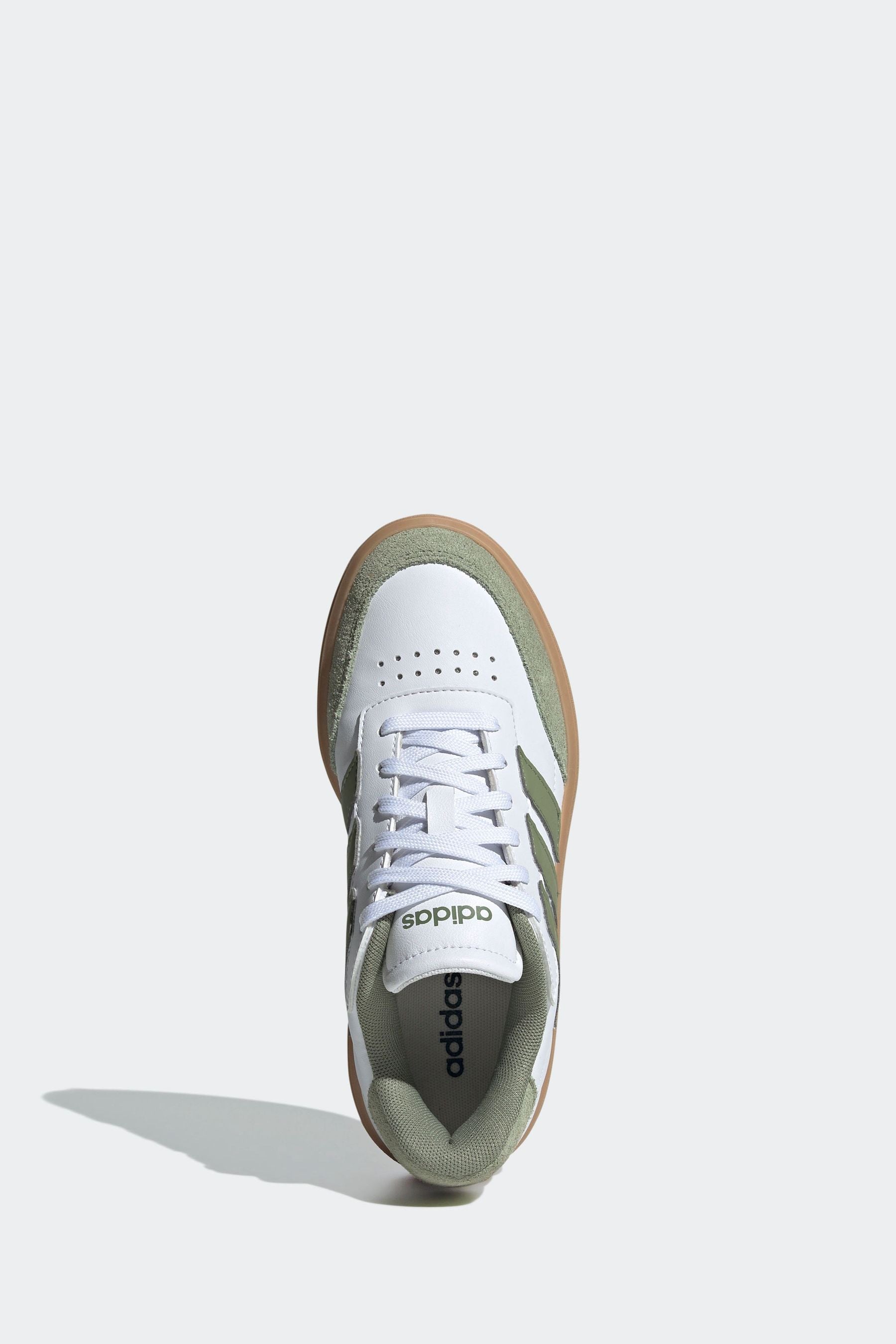 adidas Off White Courtblock Shoes