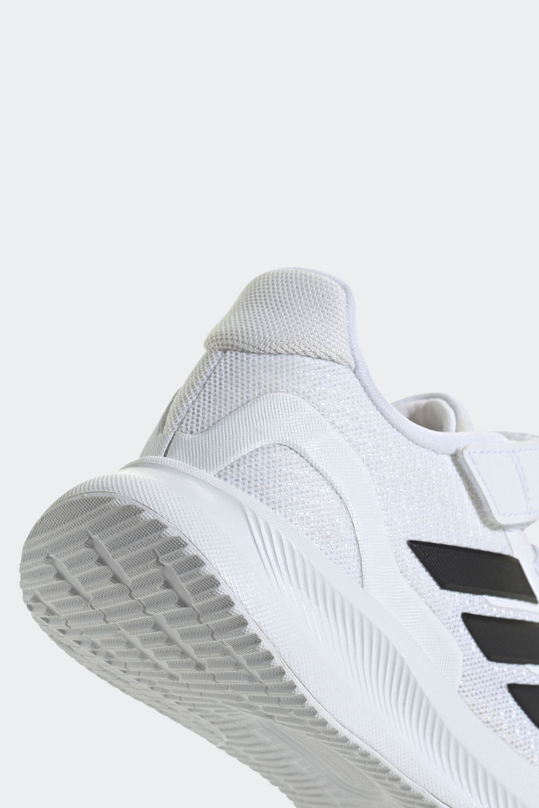 adidas White/Black Kids Runfalcon 5 Trainers