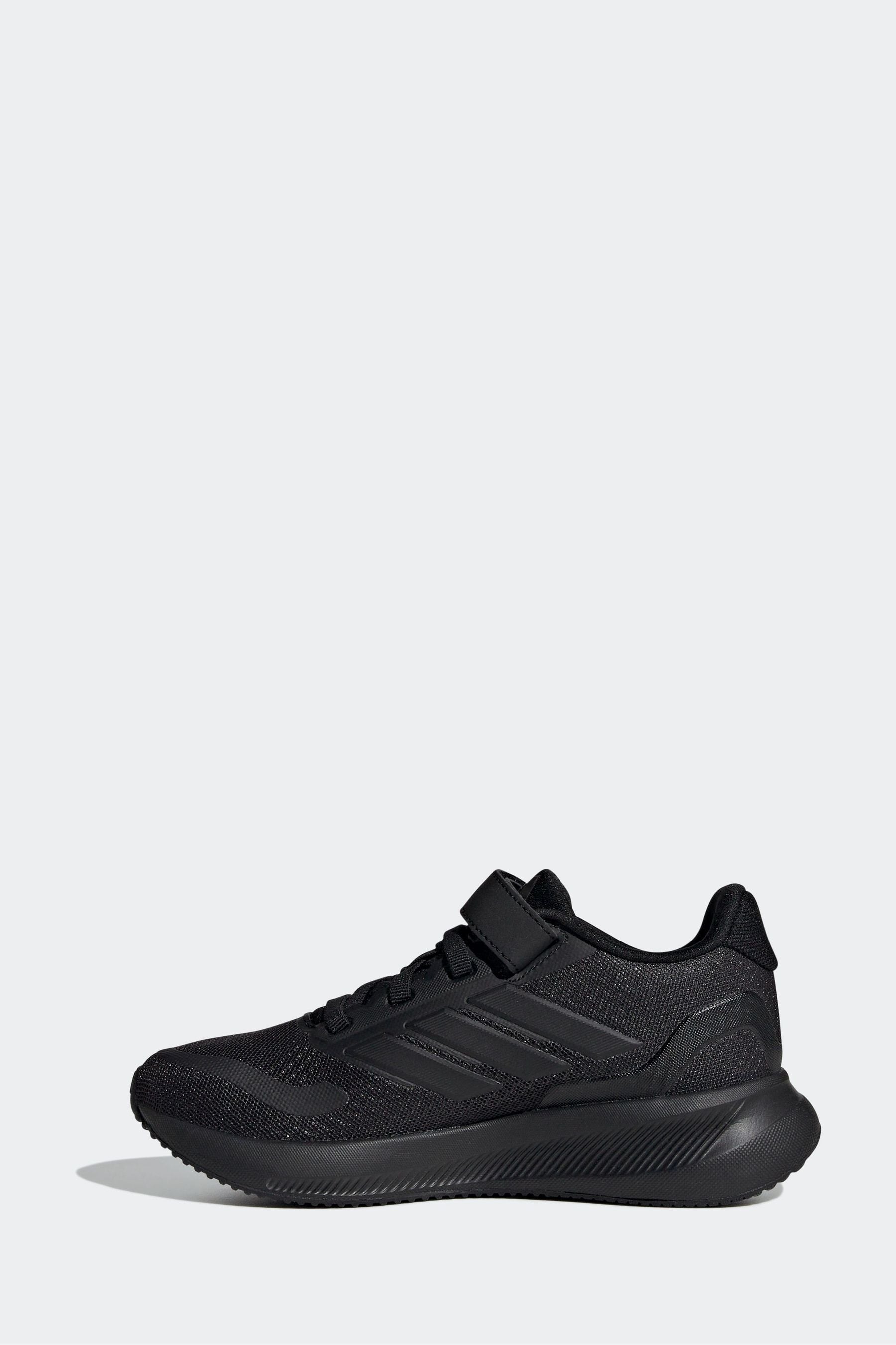 adidas Light Black Kids Runfalcon 5 Shoes