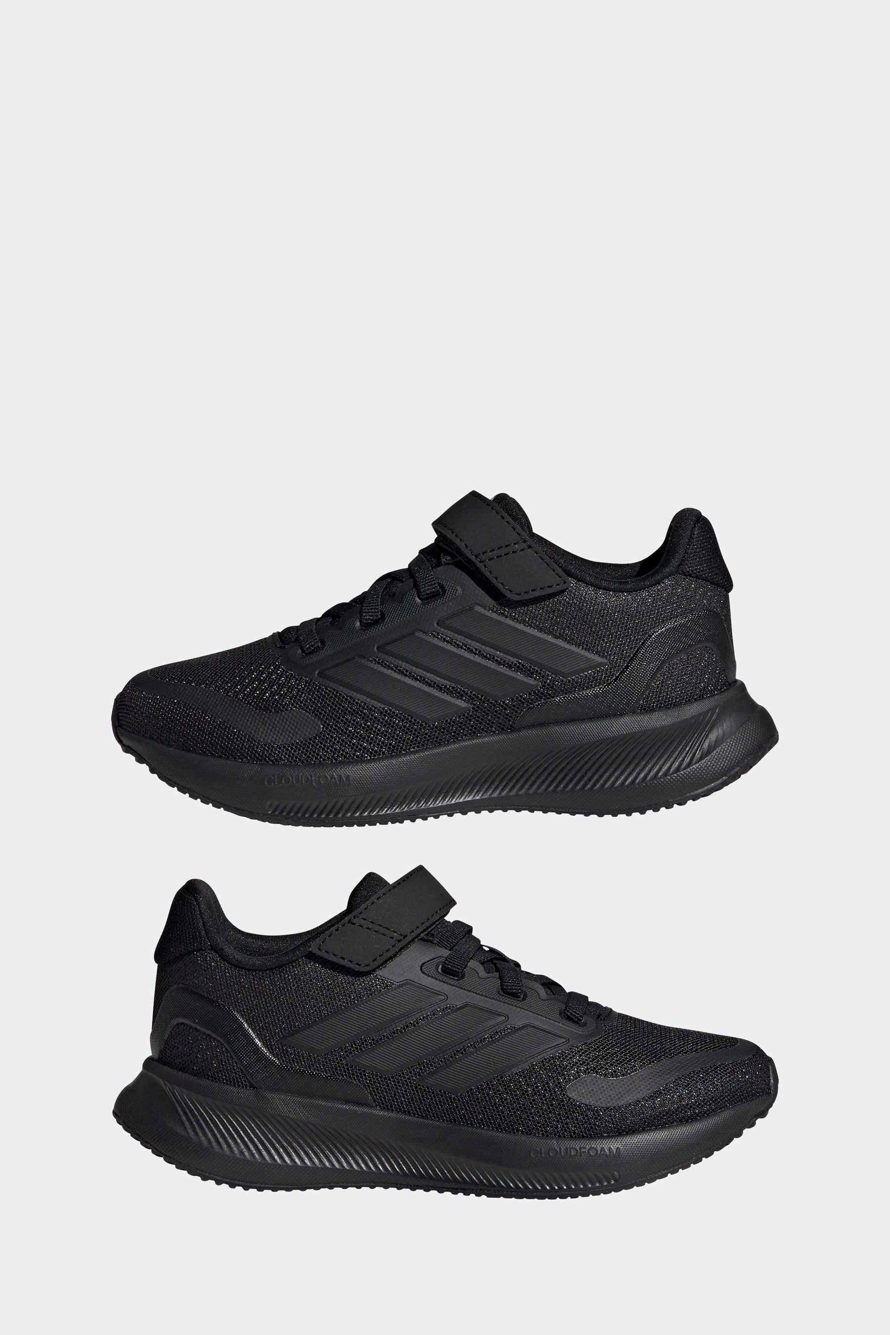 adidas Light Black Kids Runfalcon 5 Shoes