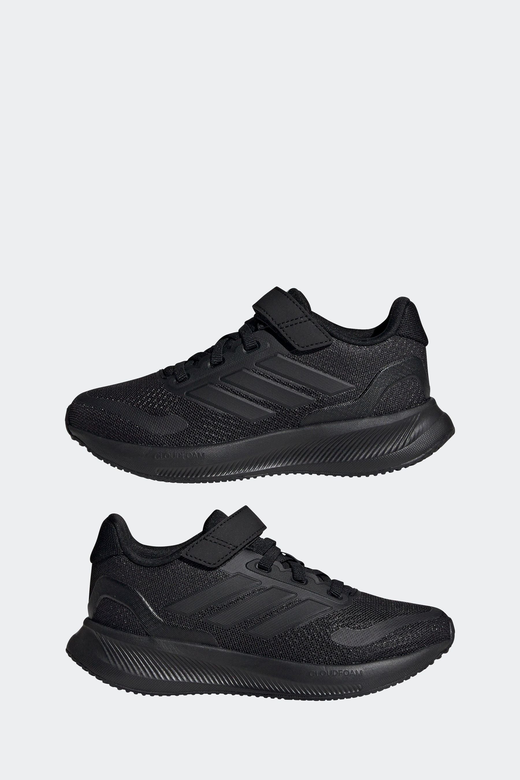 adidas Light Black Kids Runfalcon 5 Trainers