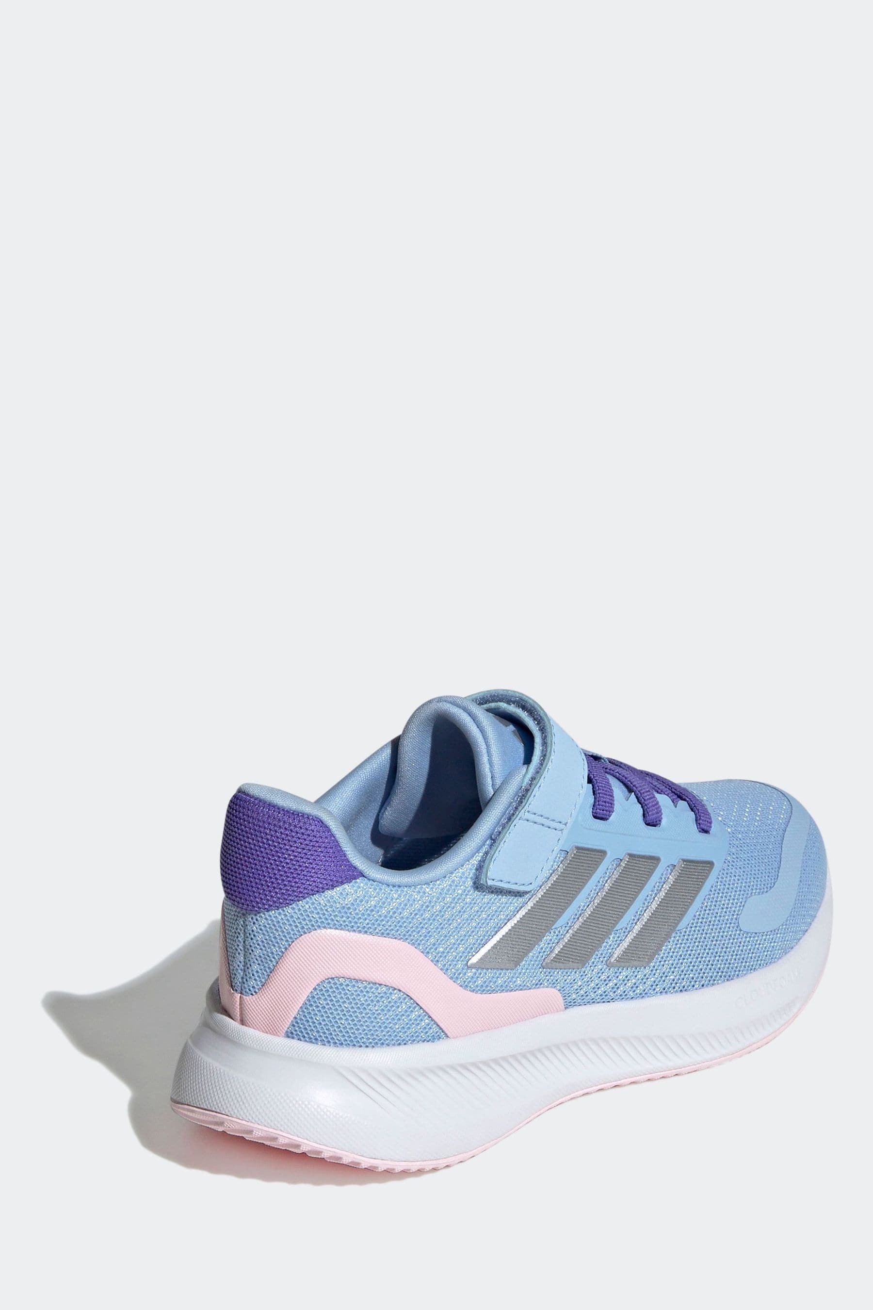 adidas Blue/Pink Kids Runfalcon 5 Trainers