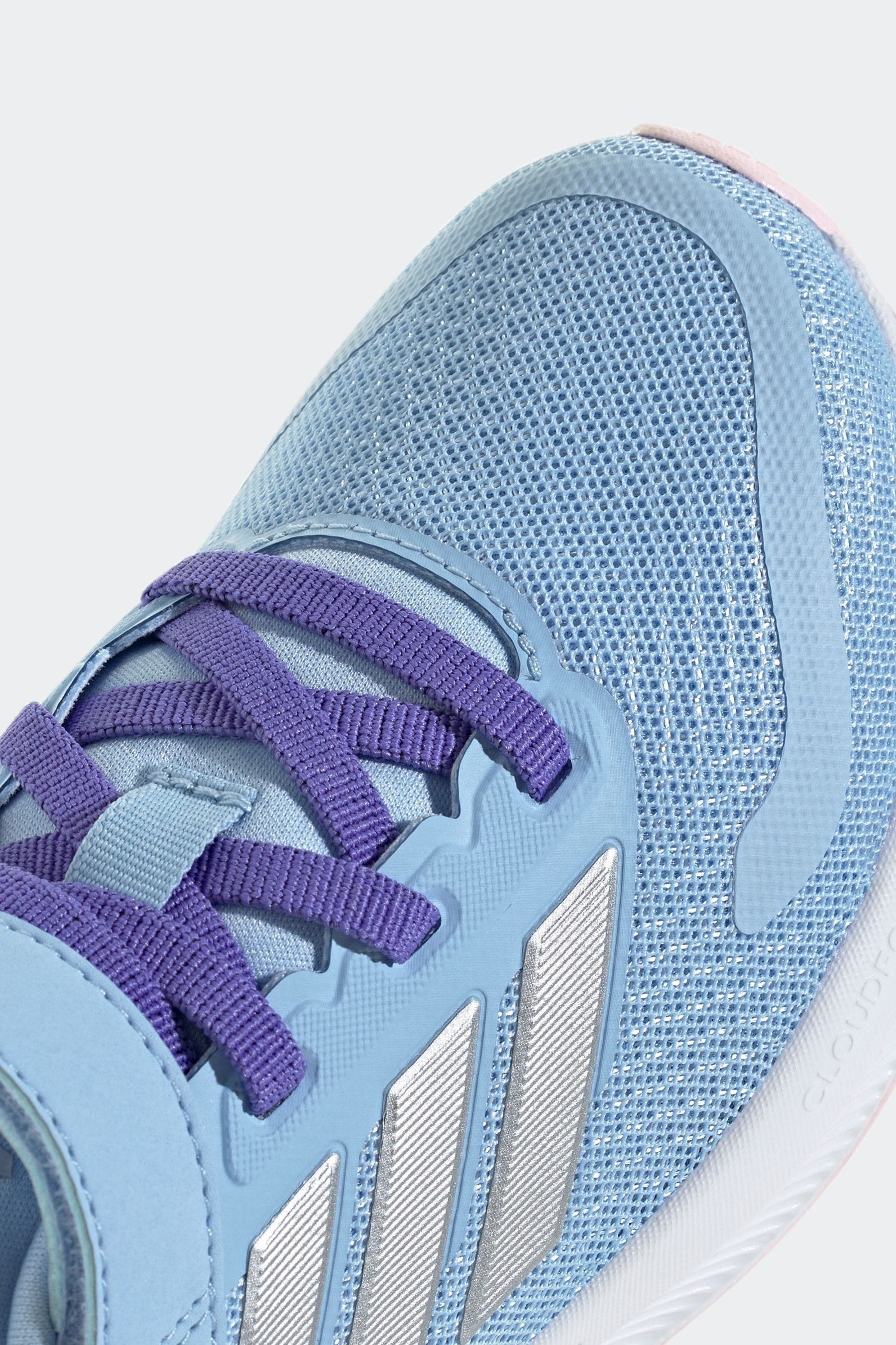 adidas Blue/Pink Kids Runfalcon 5 Trainers