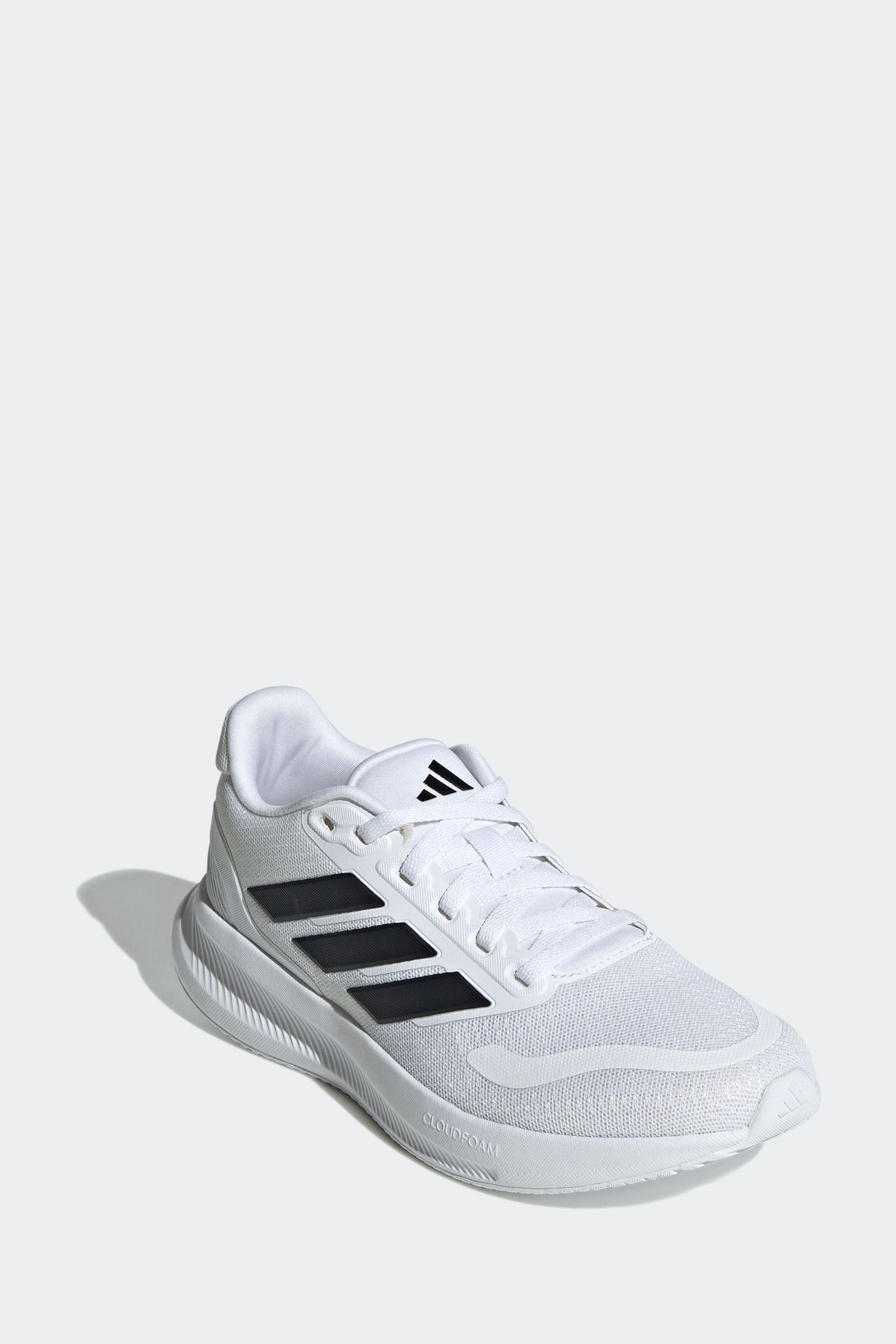 adidas White Junior Runfalcon Trainers