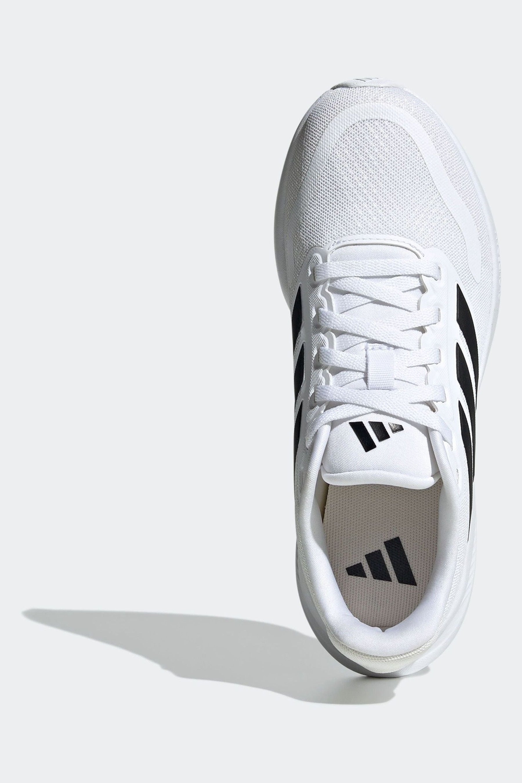 adidas White Junior Runfalcon Trainers