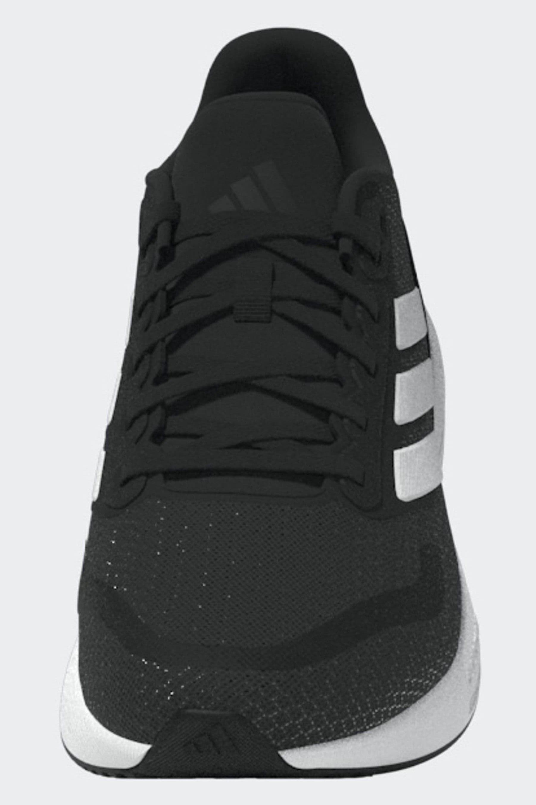 adidas Black/White Junior Runfalcon Trainers