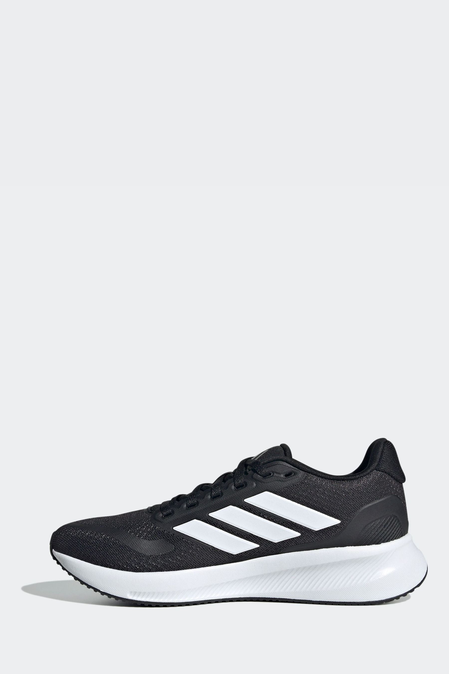 adidas Black/White Junior Runfalcon Trainers