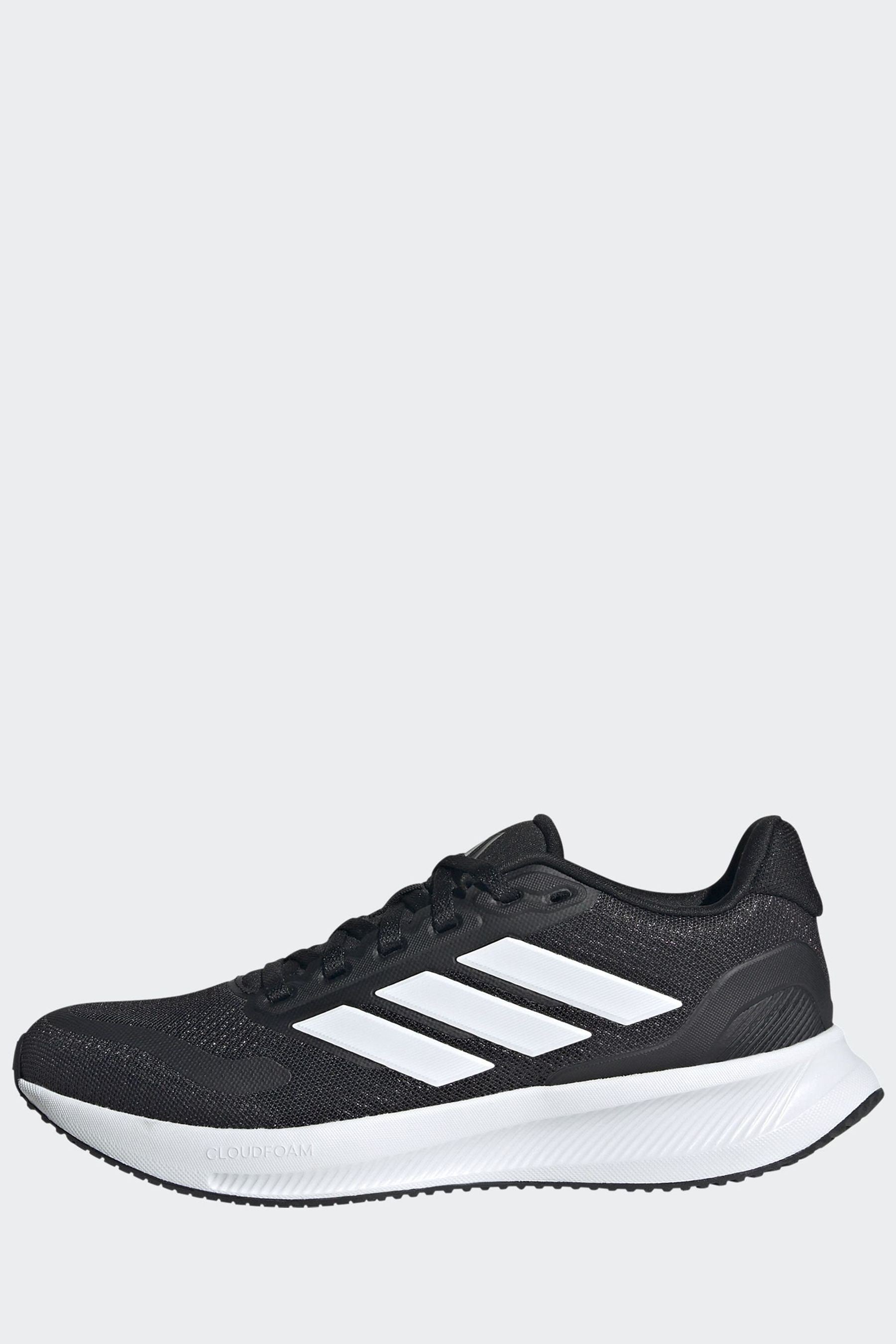 adidas Black/White Junior Runfalcon Trainers