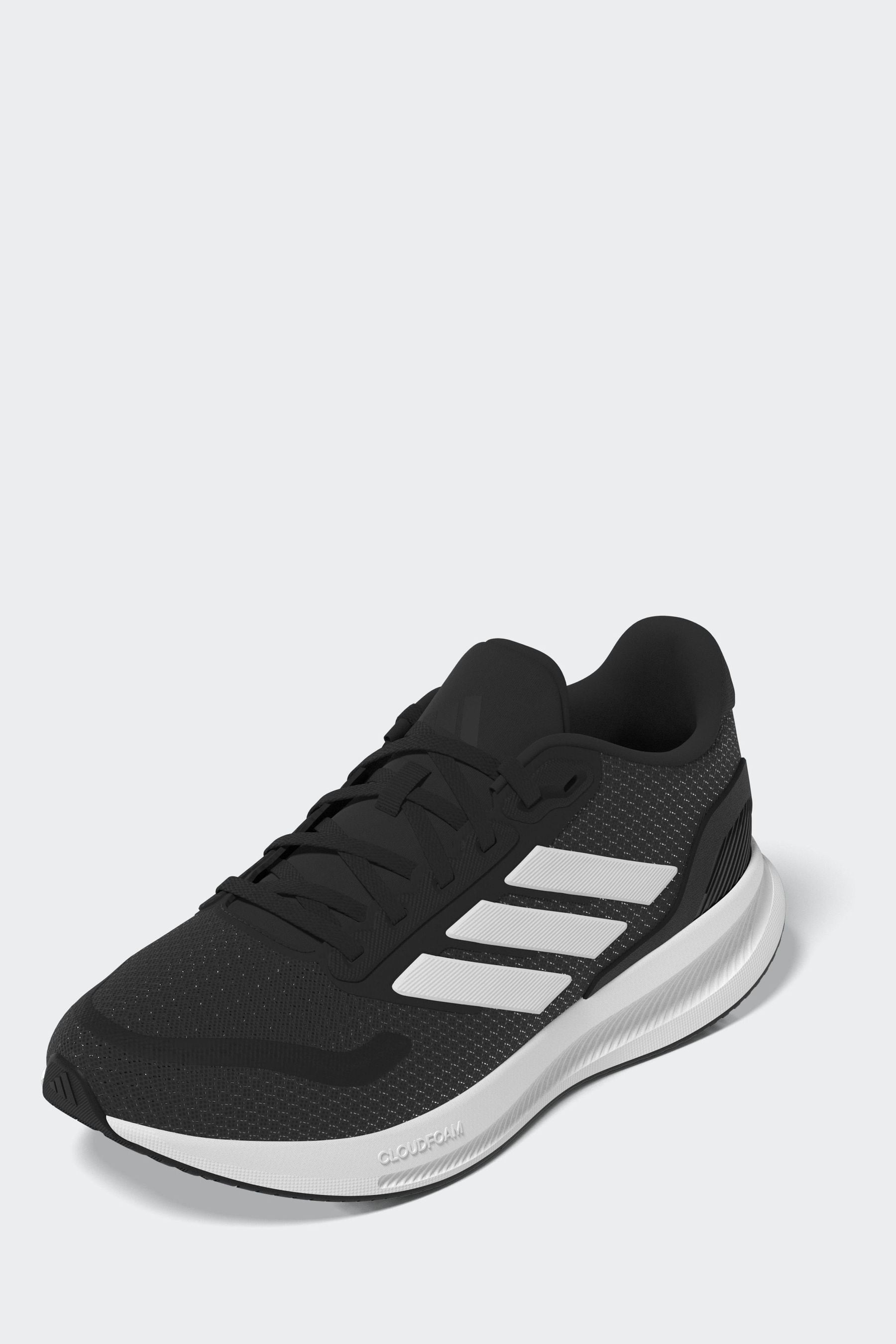 adidas Black/White Junior Runfalcon Trainers