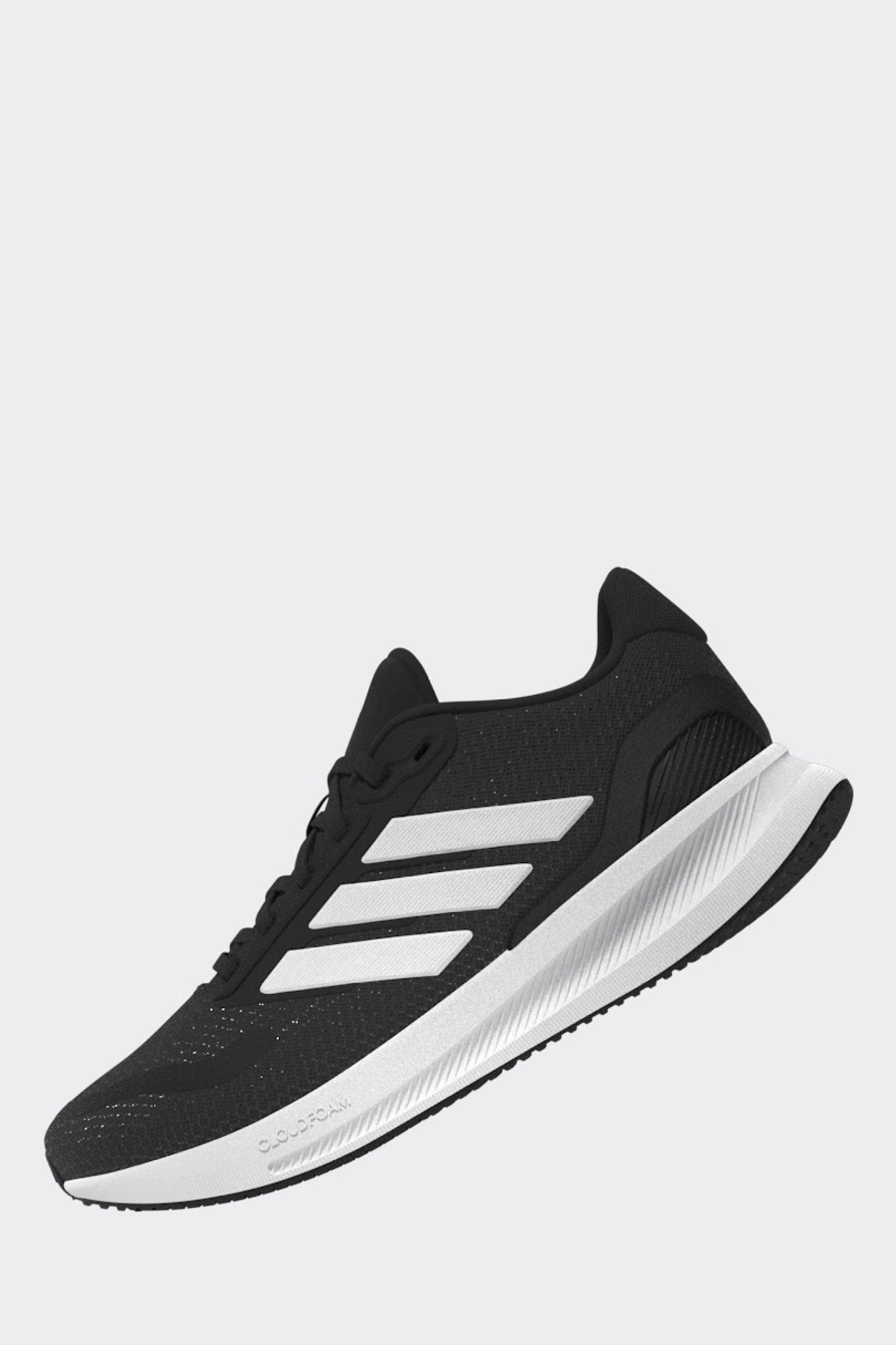 adidas Black/White Junior Runfalcon Trainers