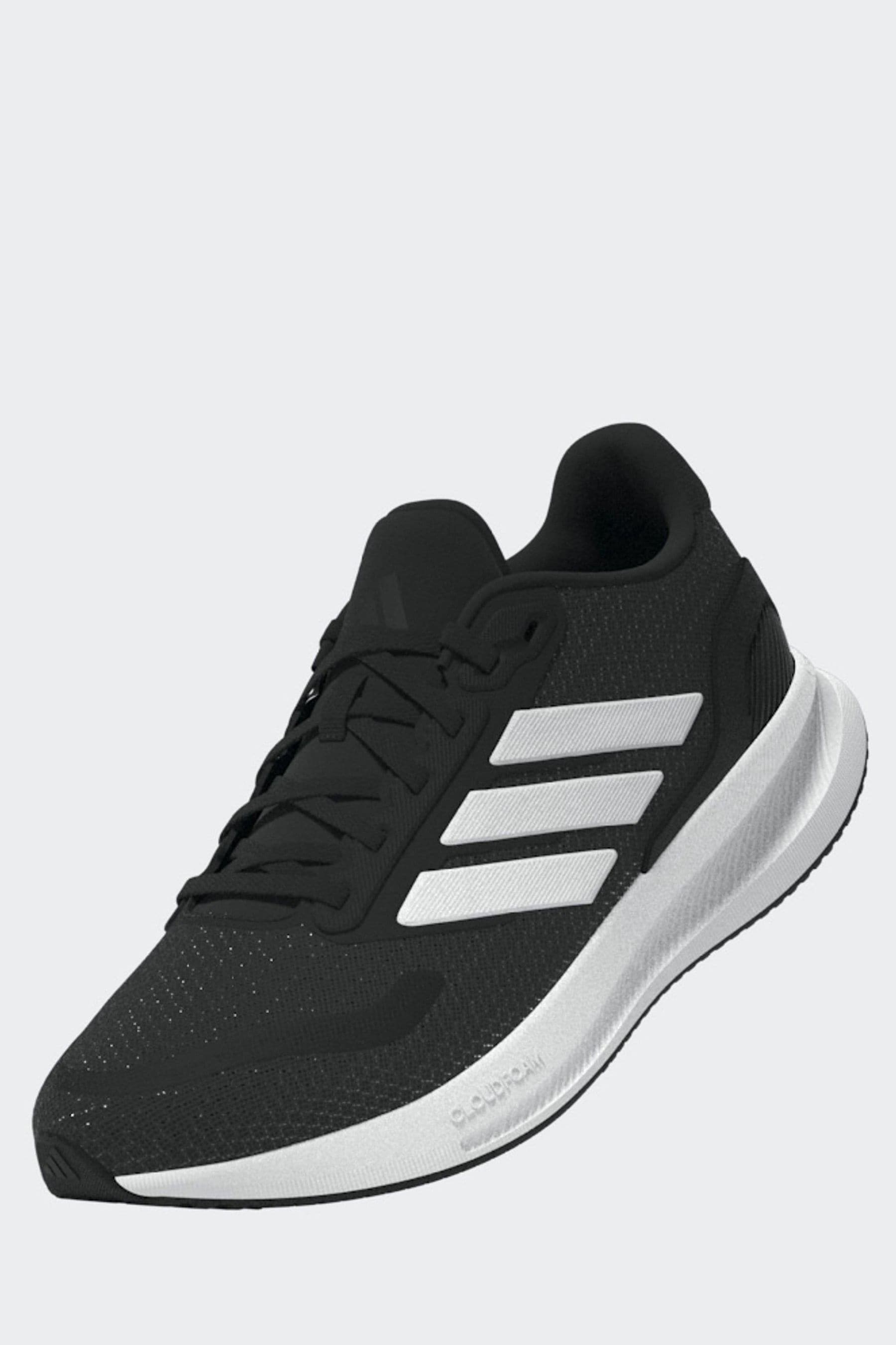 adidas Black/White Junior Runfalcon Trainers