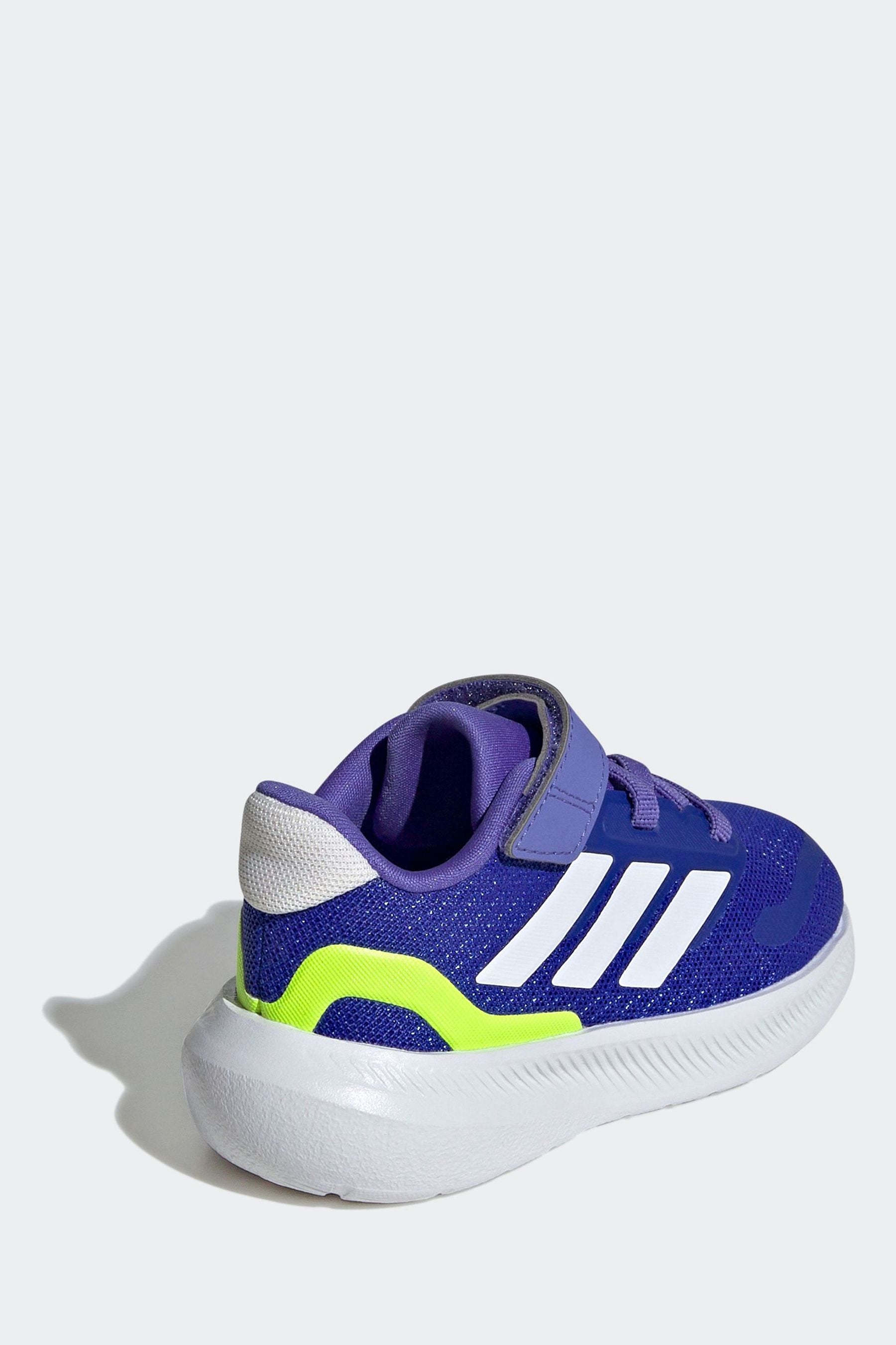 adidas Dark Blue Runfalcon 5 E L I Trainers