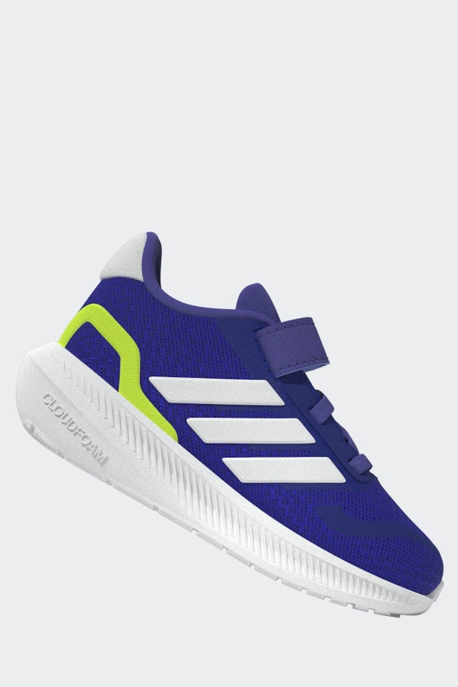 adidas Dark Blue Runfalcon 5 E L I Trainers