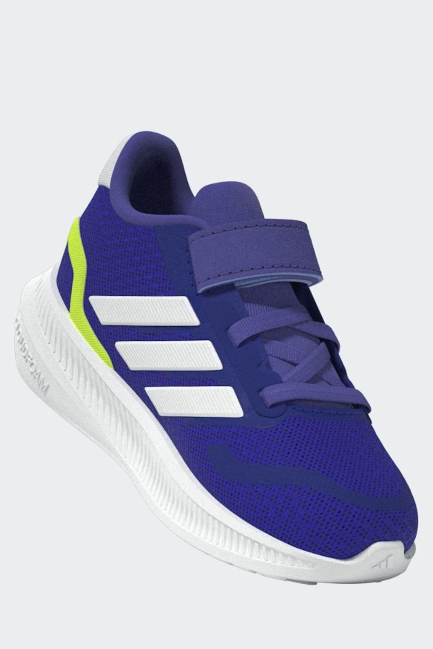 adidas Dark Blue Runfalcon 5 E L I Trainers