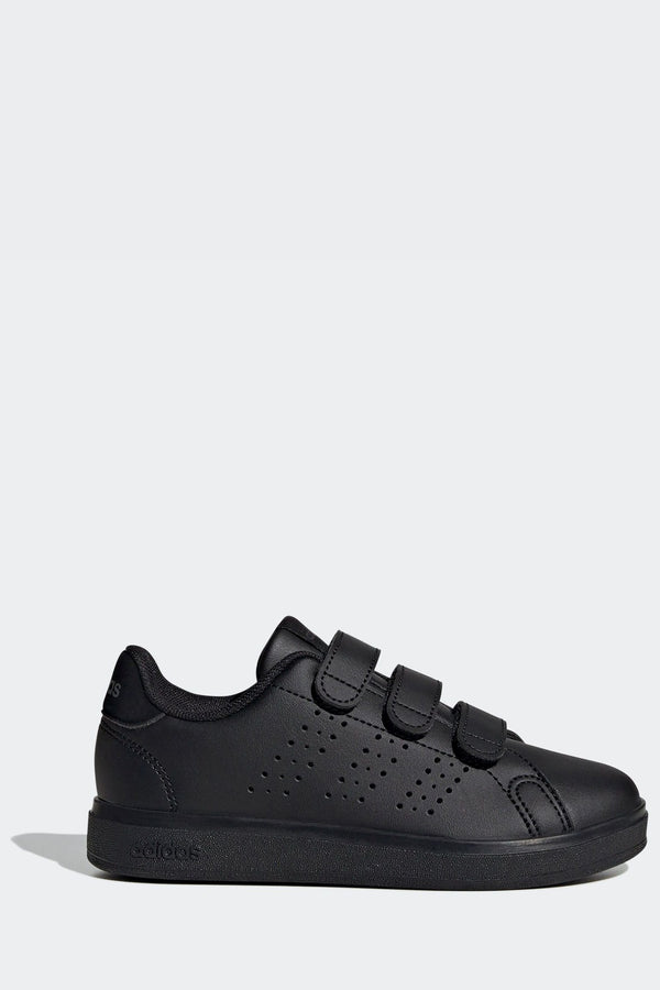 adidas charcoal Black Kids Advantage Base 2.0 Trainers