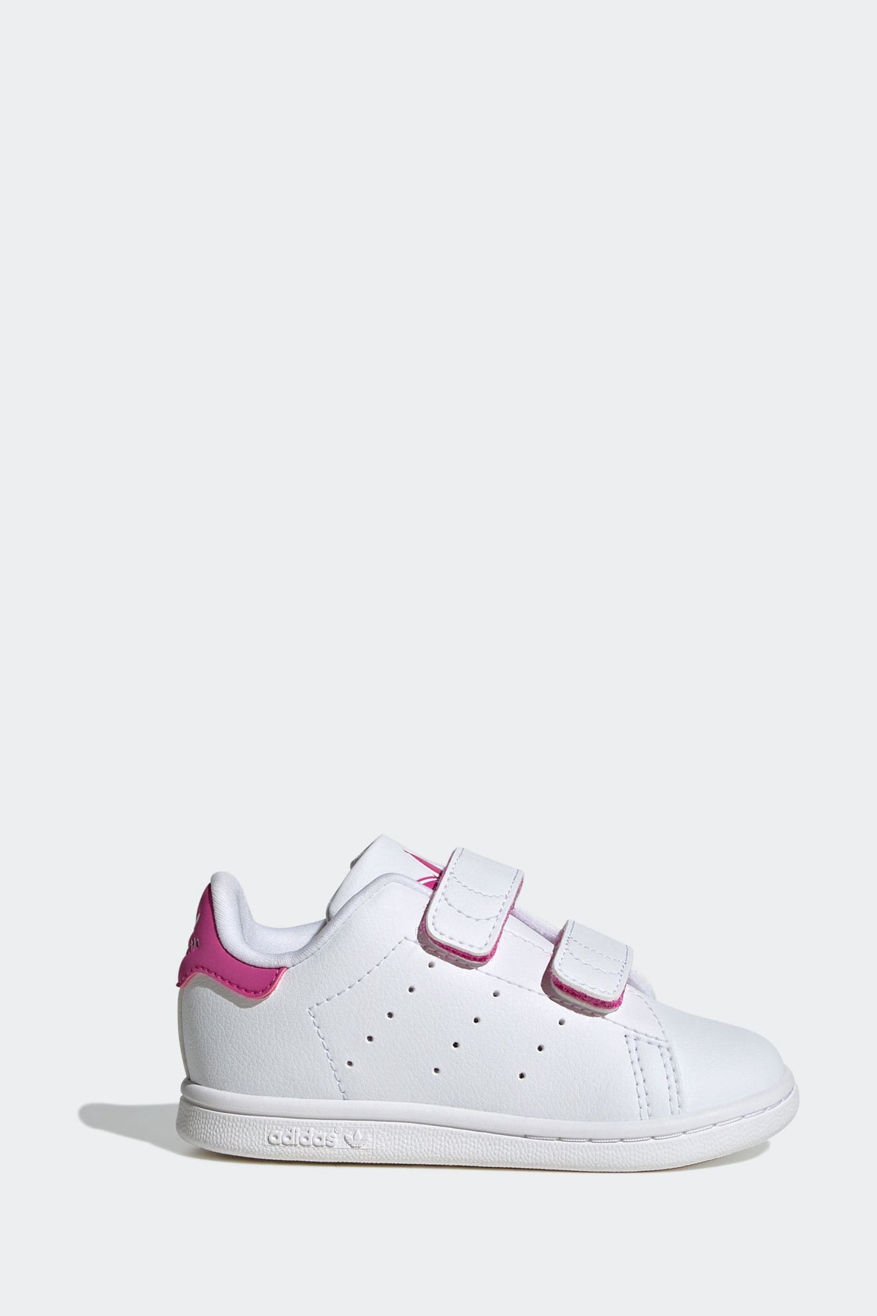 adidas White Kids Originals Stan Smith Comfort Closure Shoes