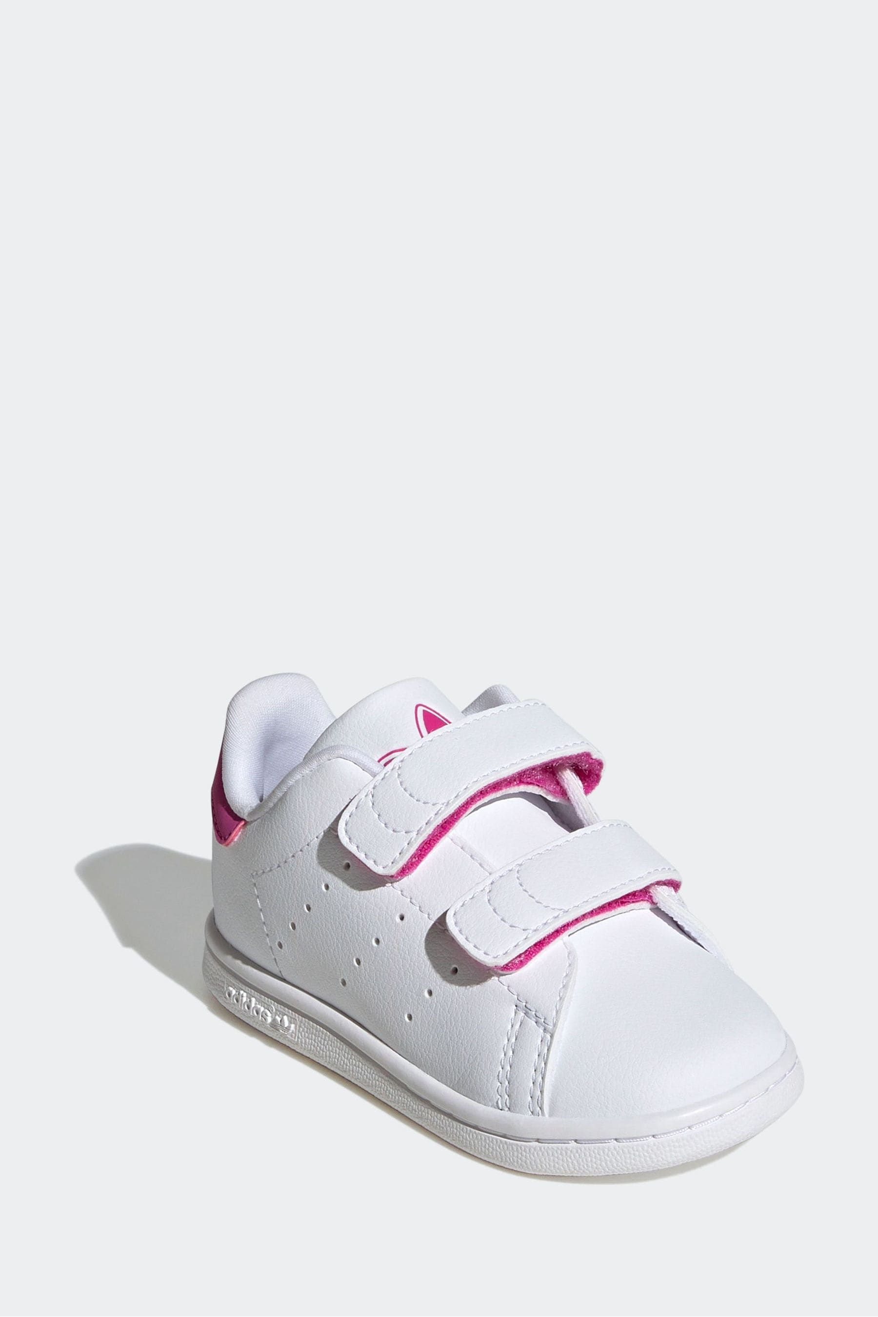 adidas White Kids Originals Stan Smith Comfort Closure Shoes