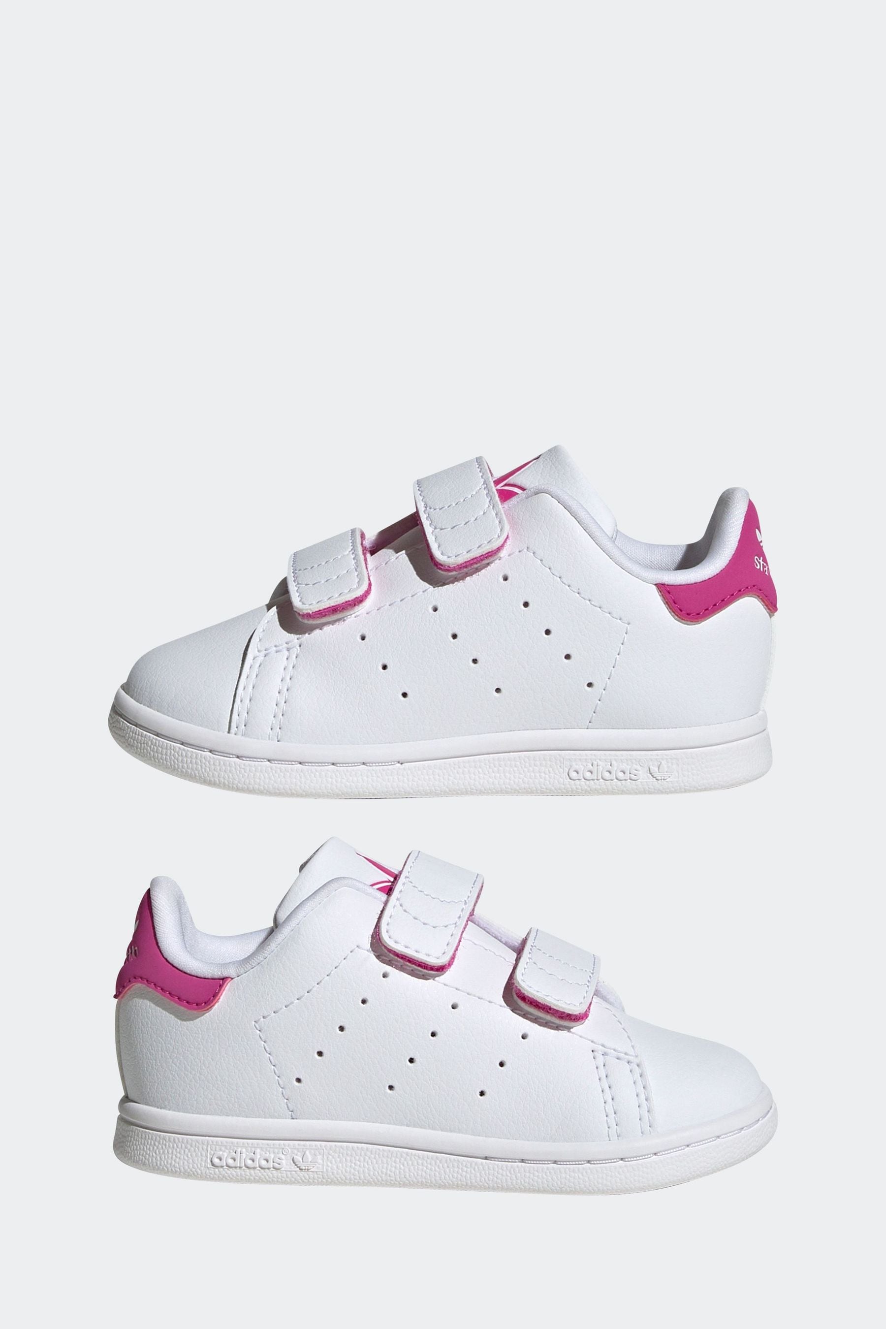 adidas White Kids Originals Stan Smith Comfort Closure Shoes