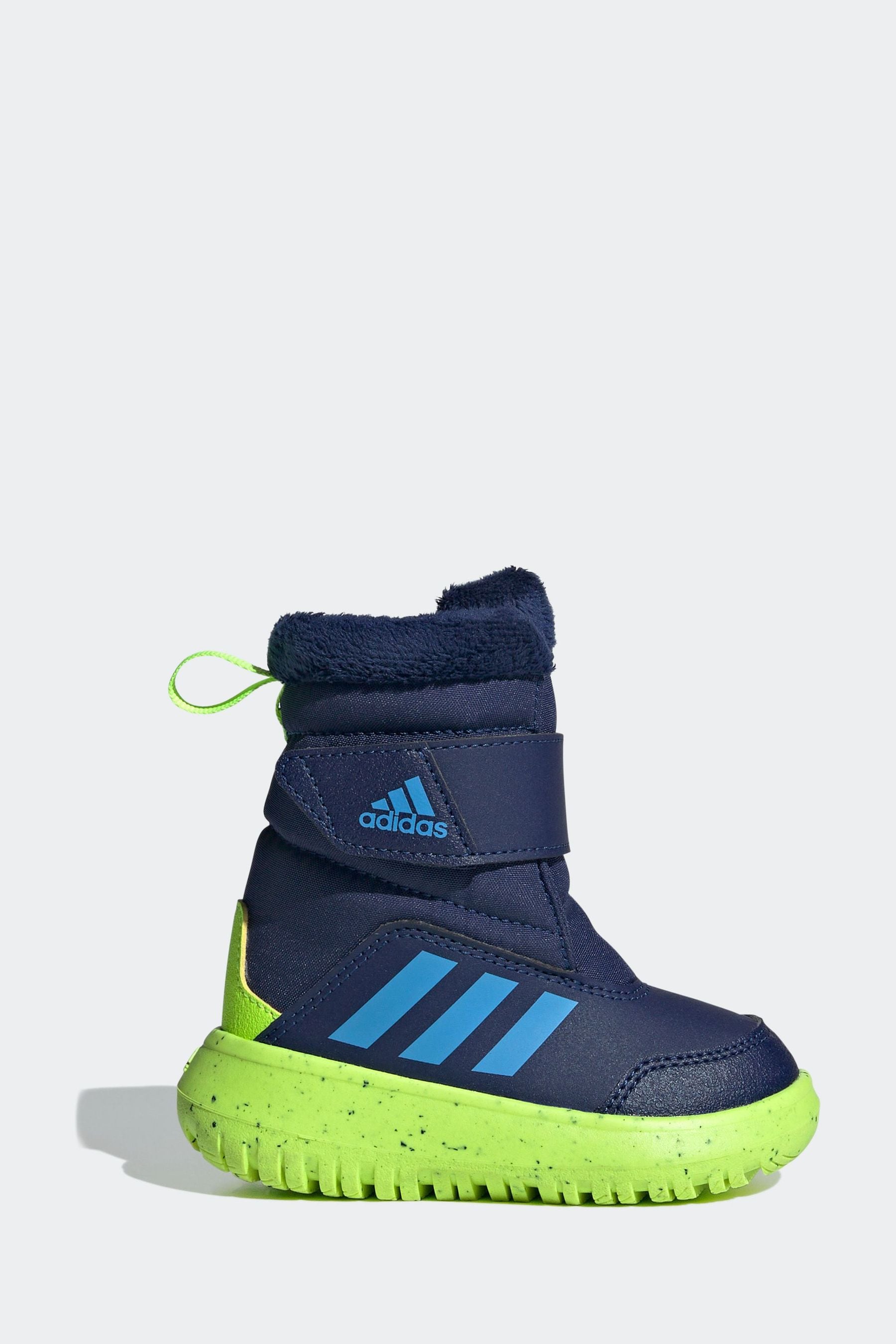 adidas Dark Blue Winterplay Trainers