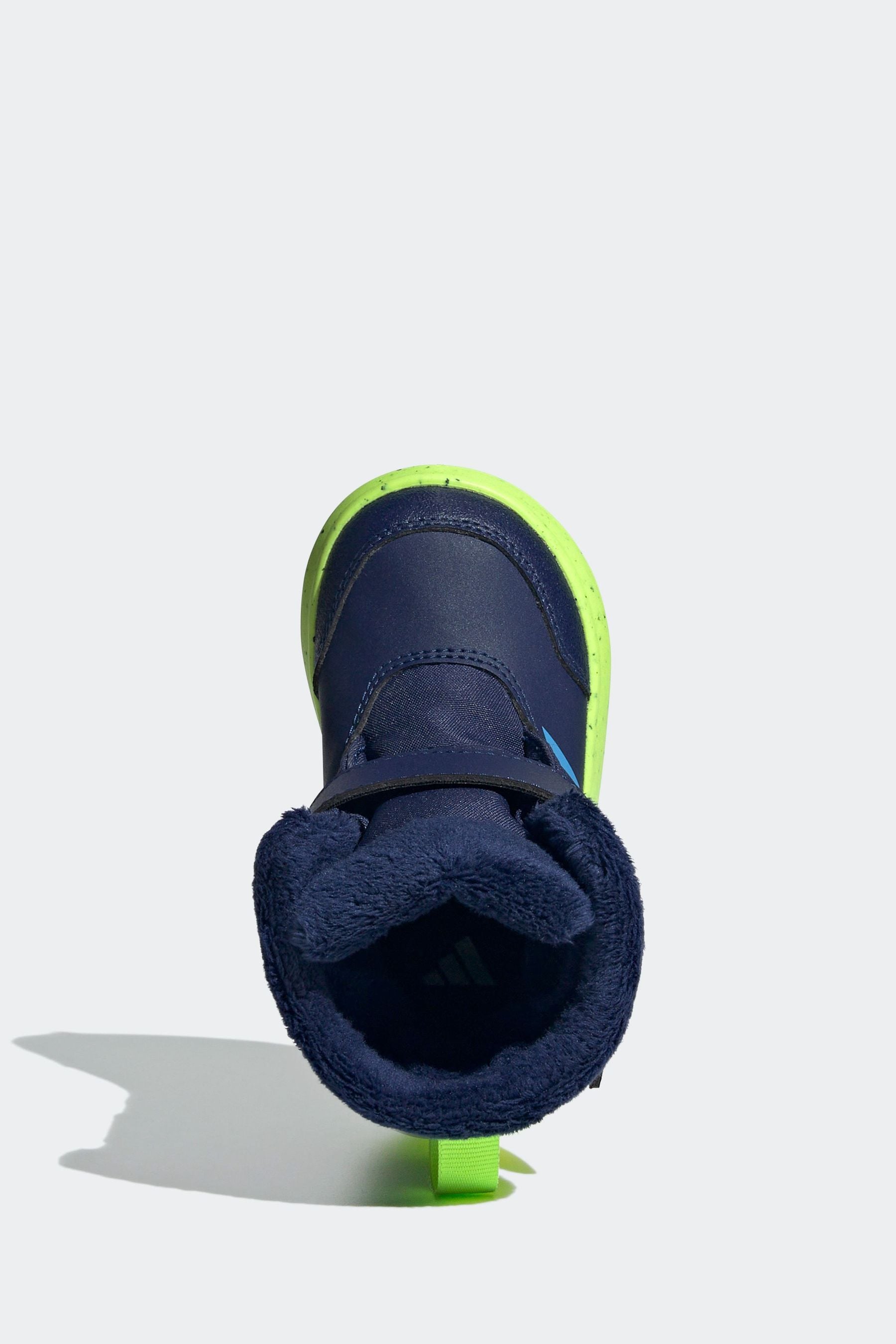 adidas Dark Blue Winterplay Trainers