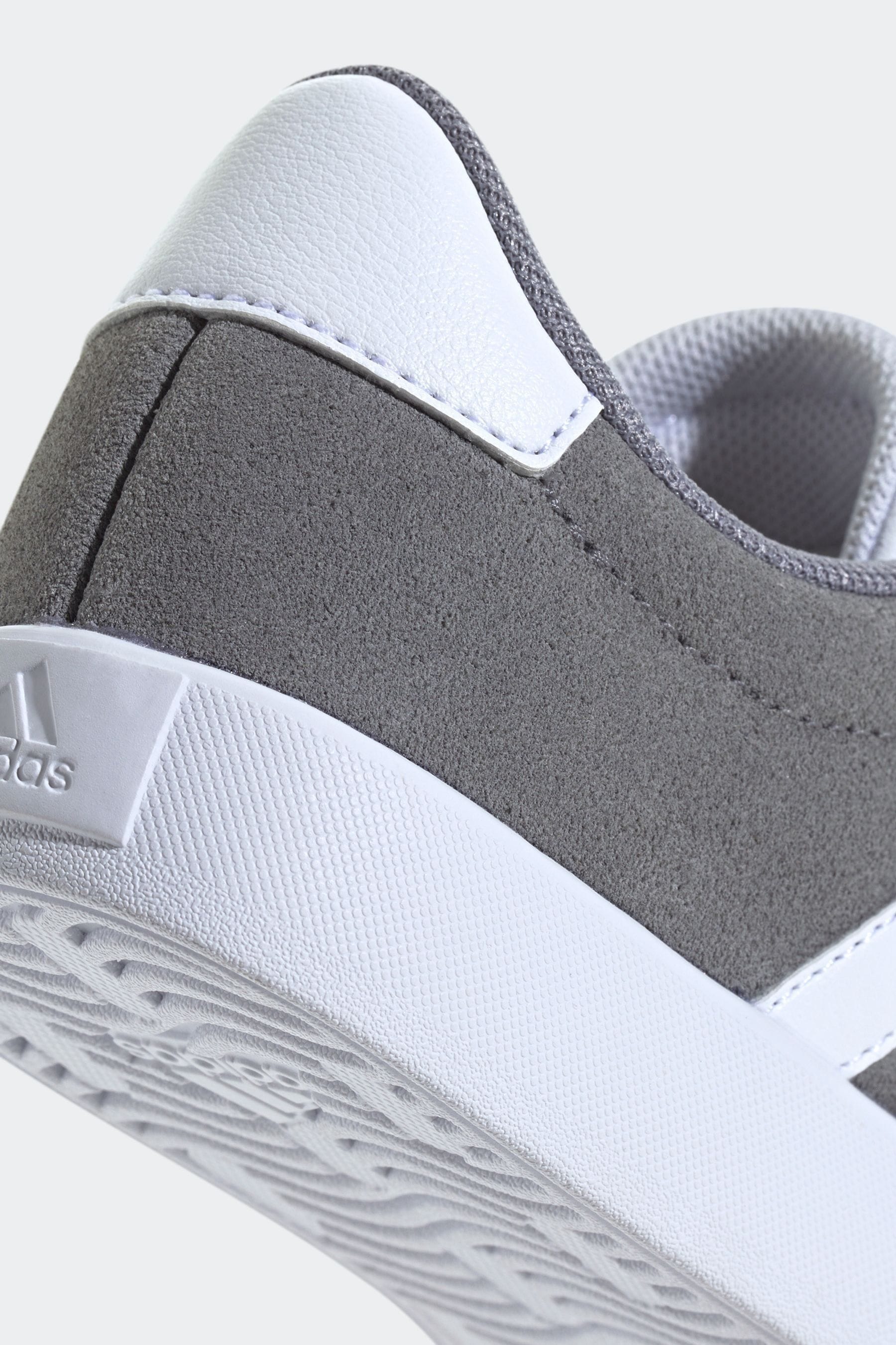 adidas Grey Kids VL Court 3.0 Trainers