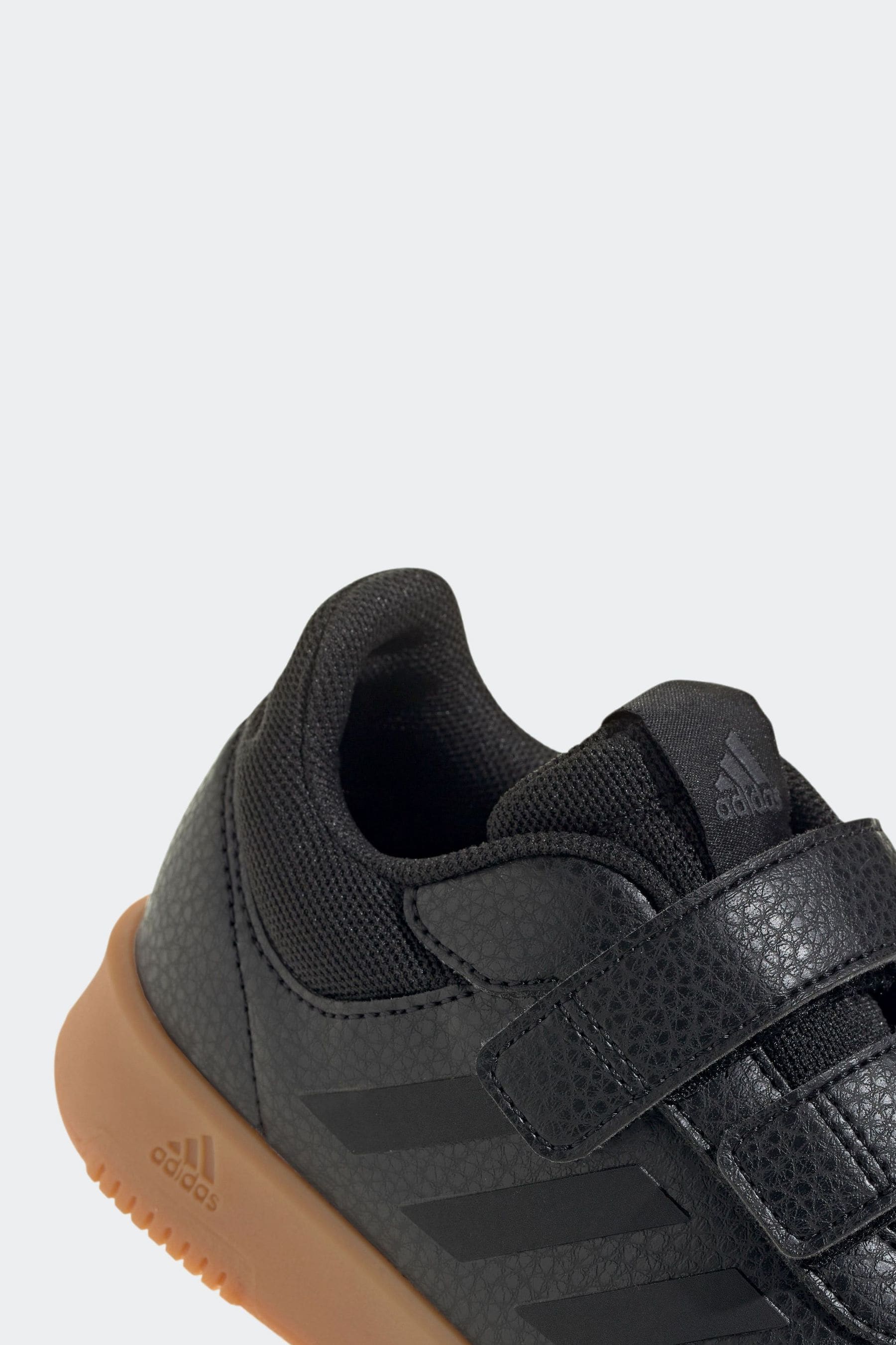 adidas Black/Tan Hook and Loop Tensaur Hook and Loop Trainers