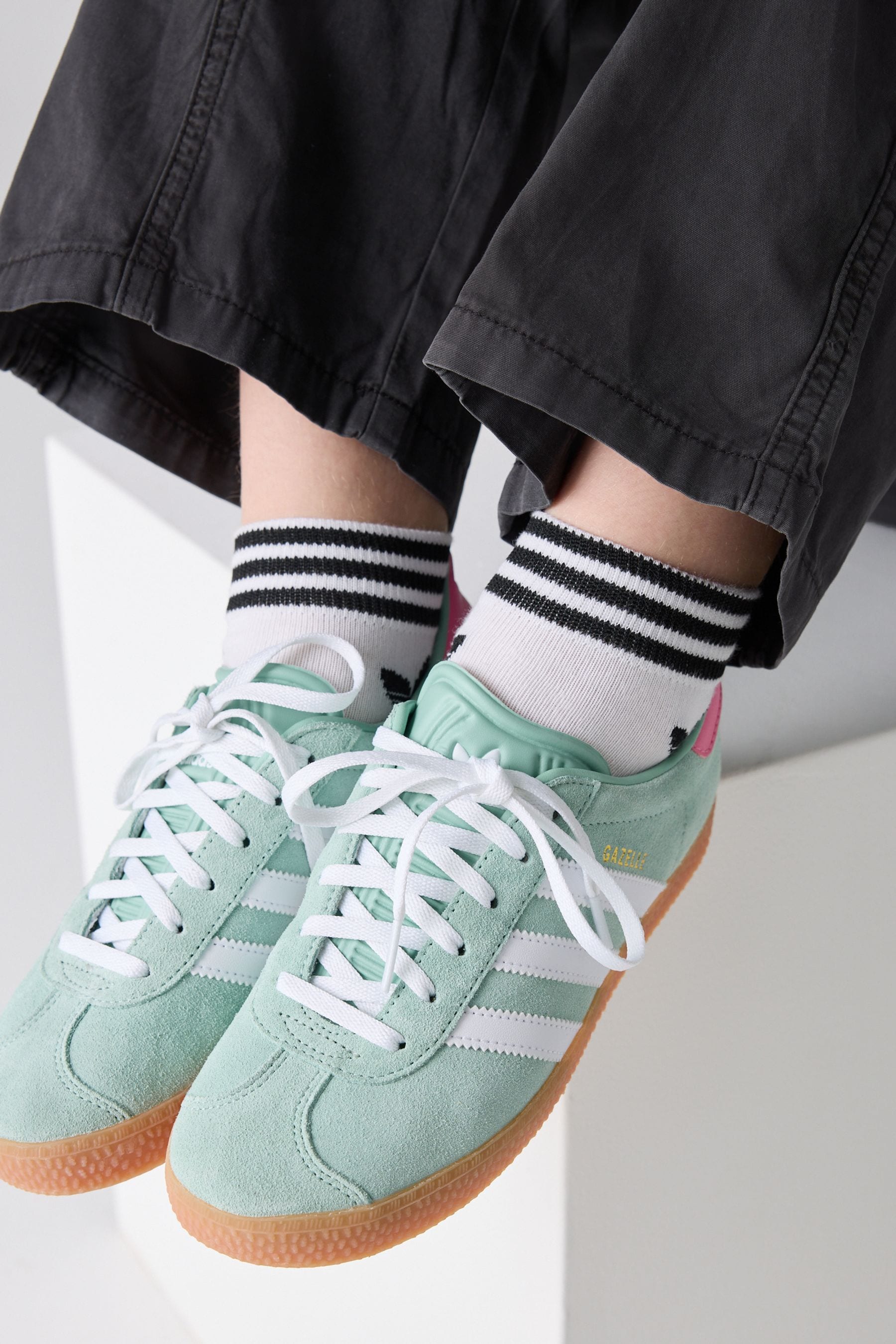 adidas Originals Green Gazelle Trainers