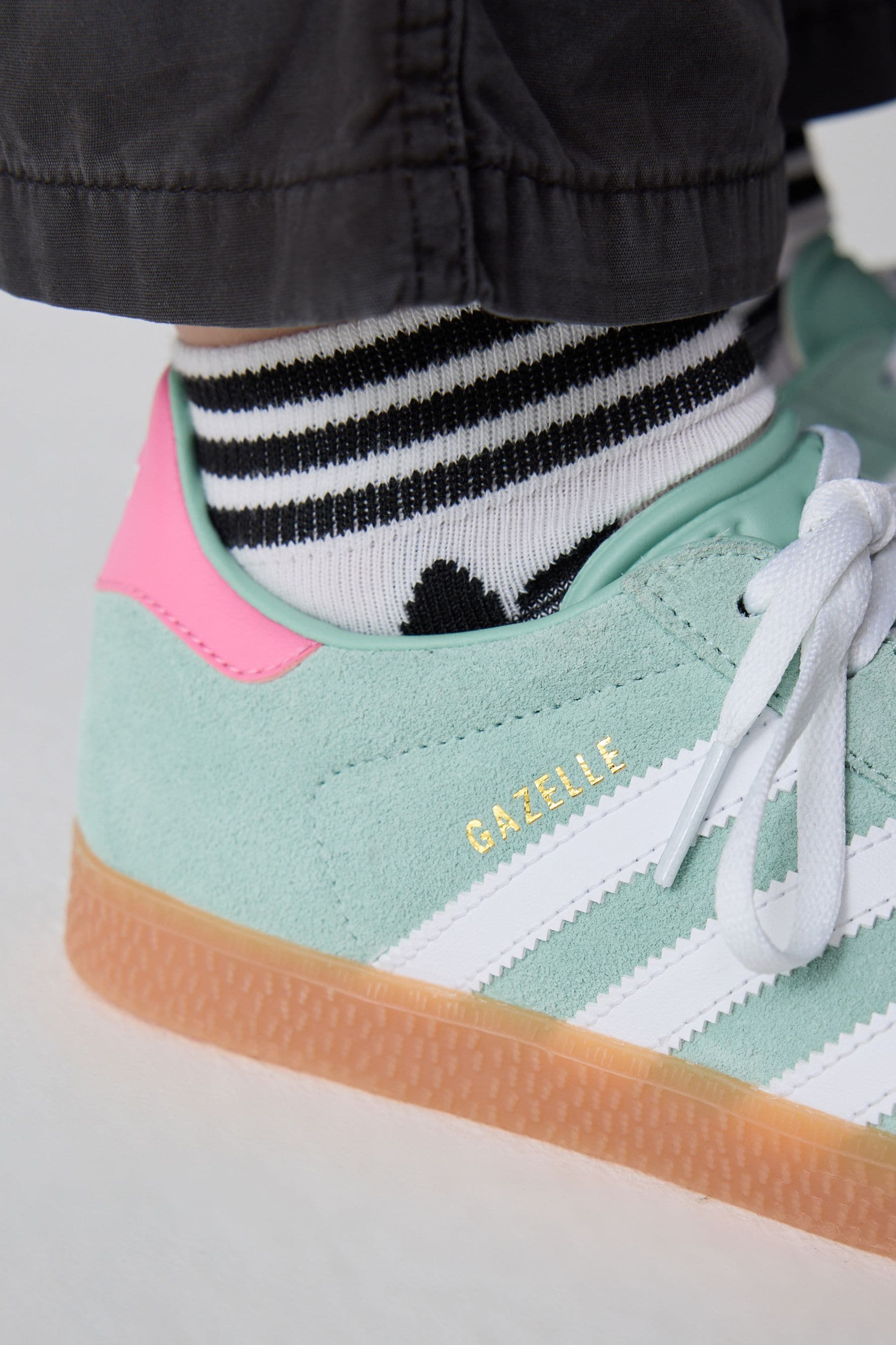 adidas Originals Green Gazelle Trainers