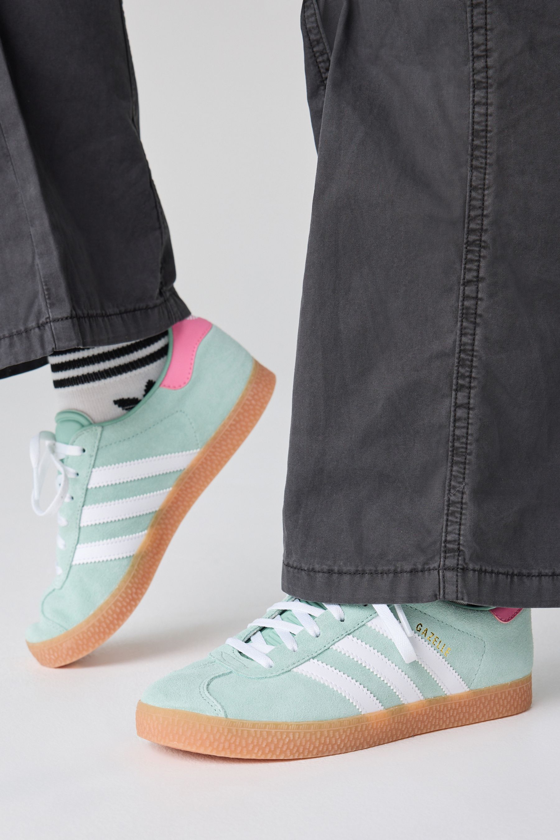 adidas Originals Green Gazelle Trainers